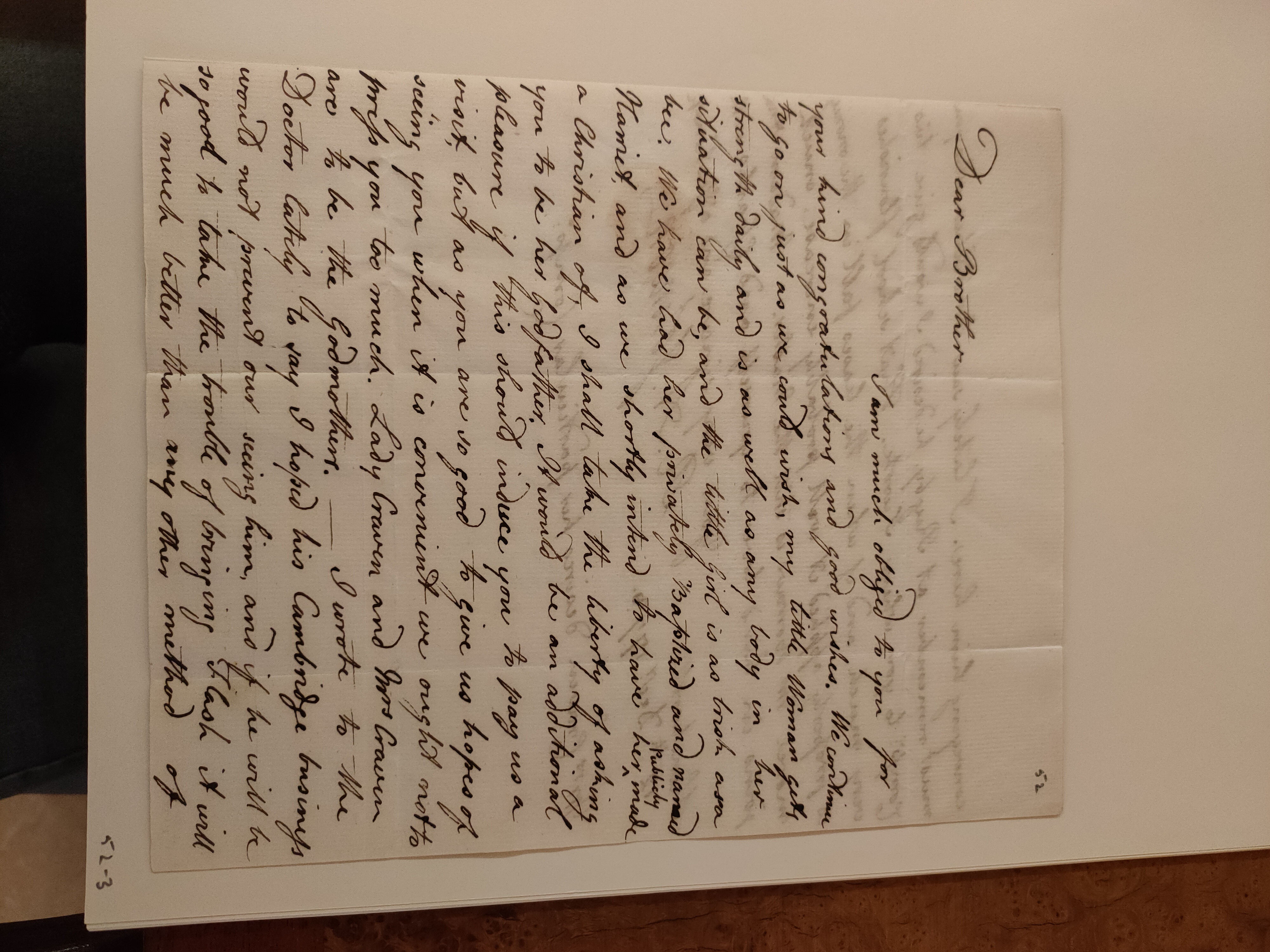 Image #1 of letter: Robert Augustus Johnson to George William Johnson, 12 December 1773
