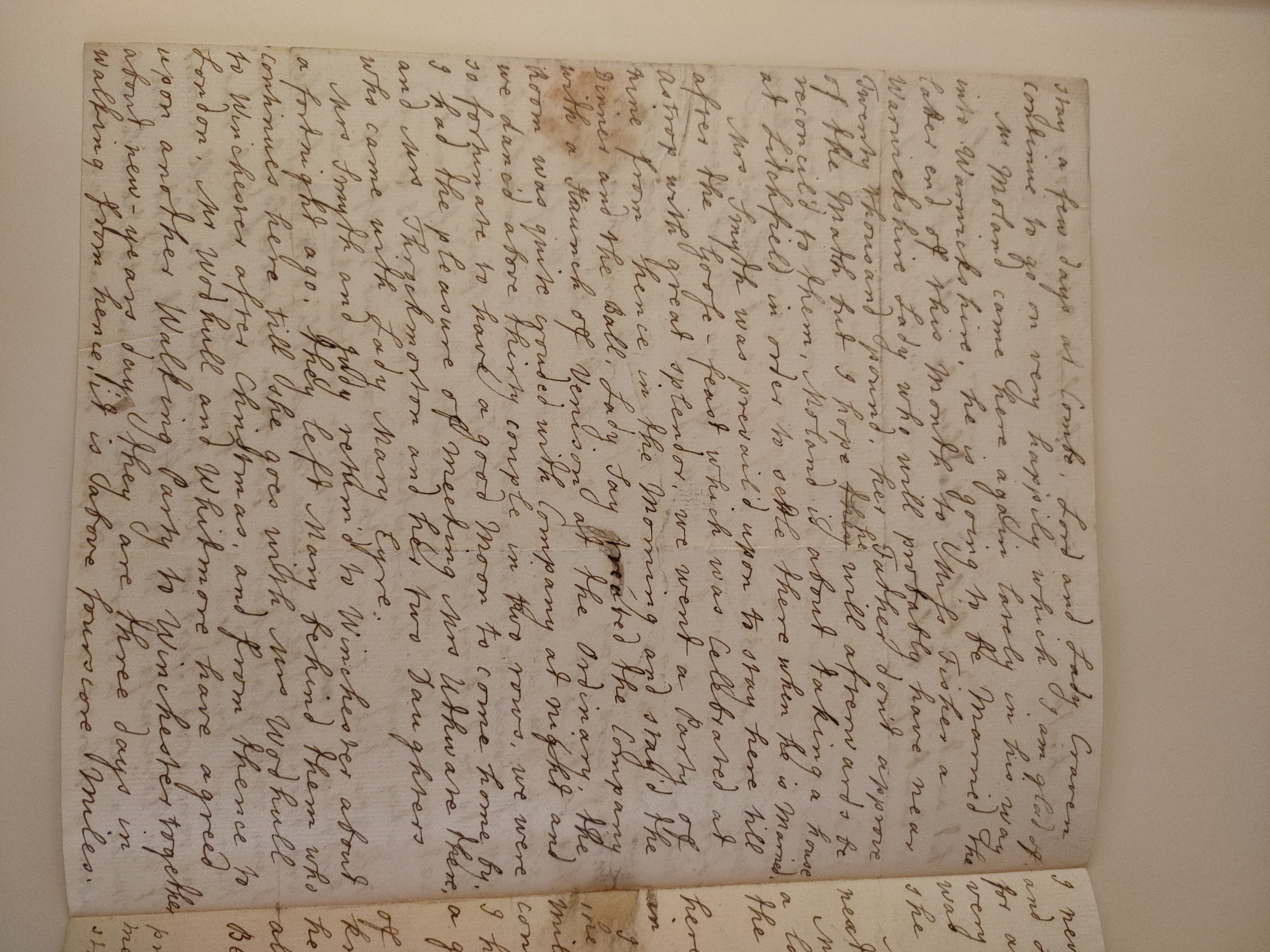 Image #2 of letter: Barbara Johnson to George William Johnson, 20 October 1773