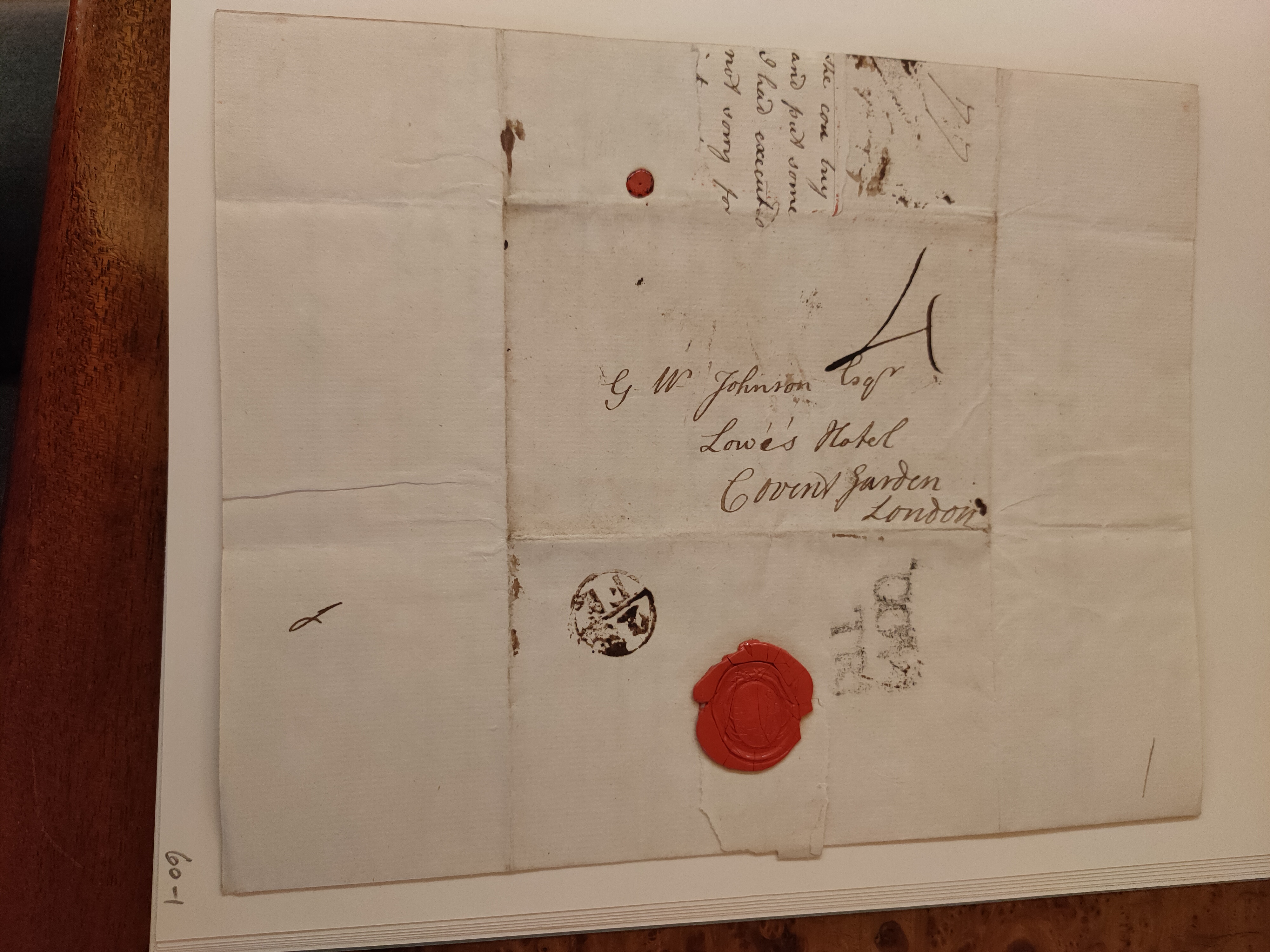 Image #4 of letter: Robert Augustus Johnson to George William Johnson, 27 February