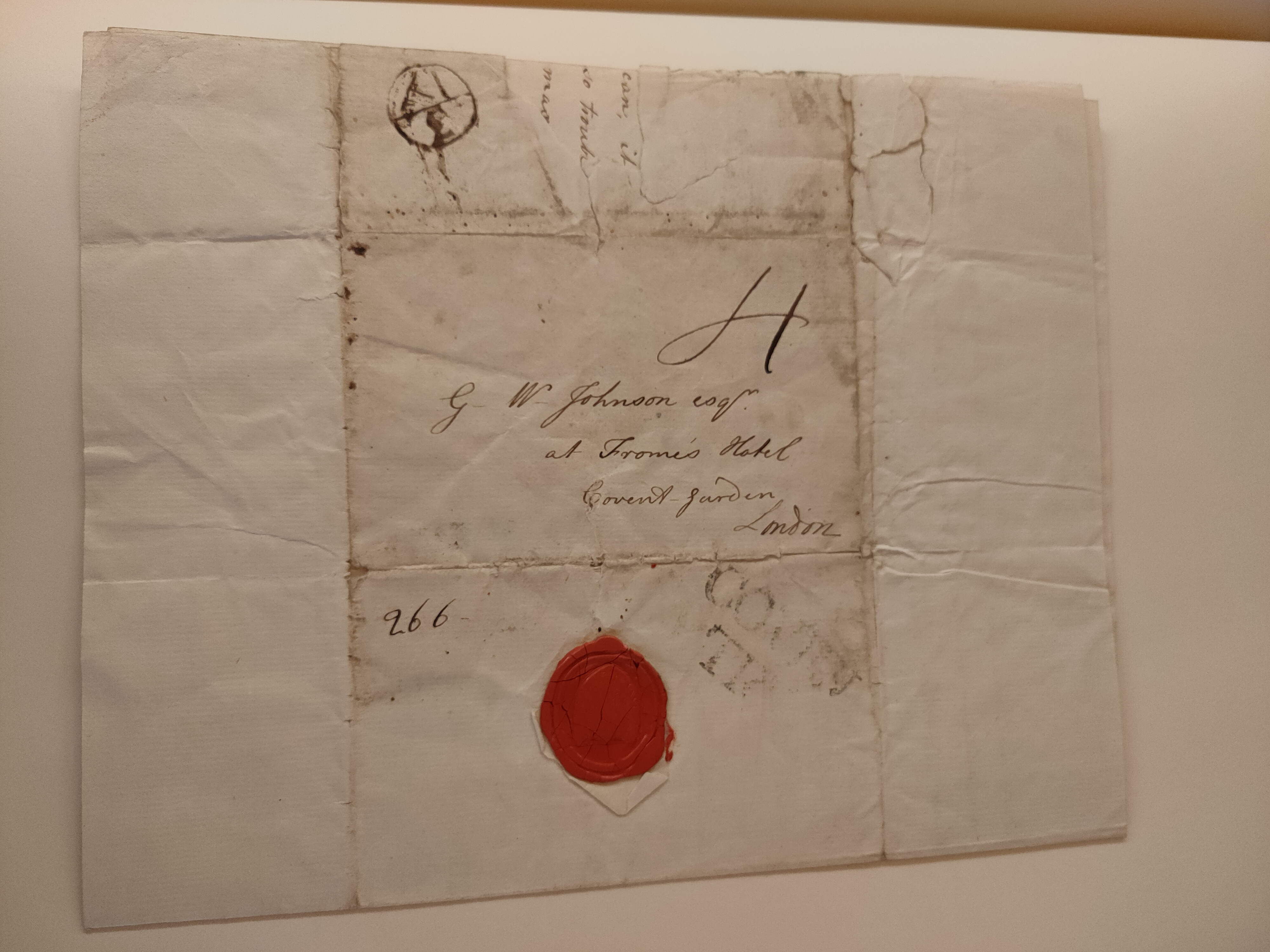 Image #4 of letter: Robert Augustus Johnson to George William Johnson, 1 July
