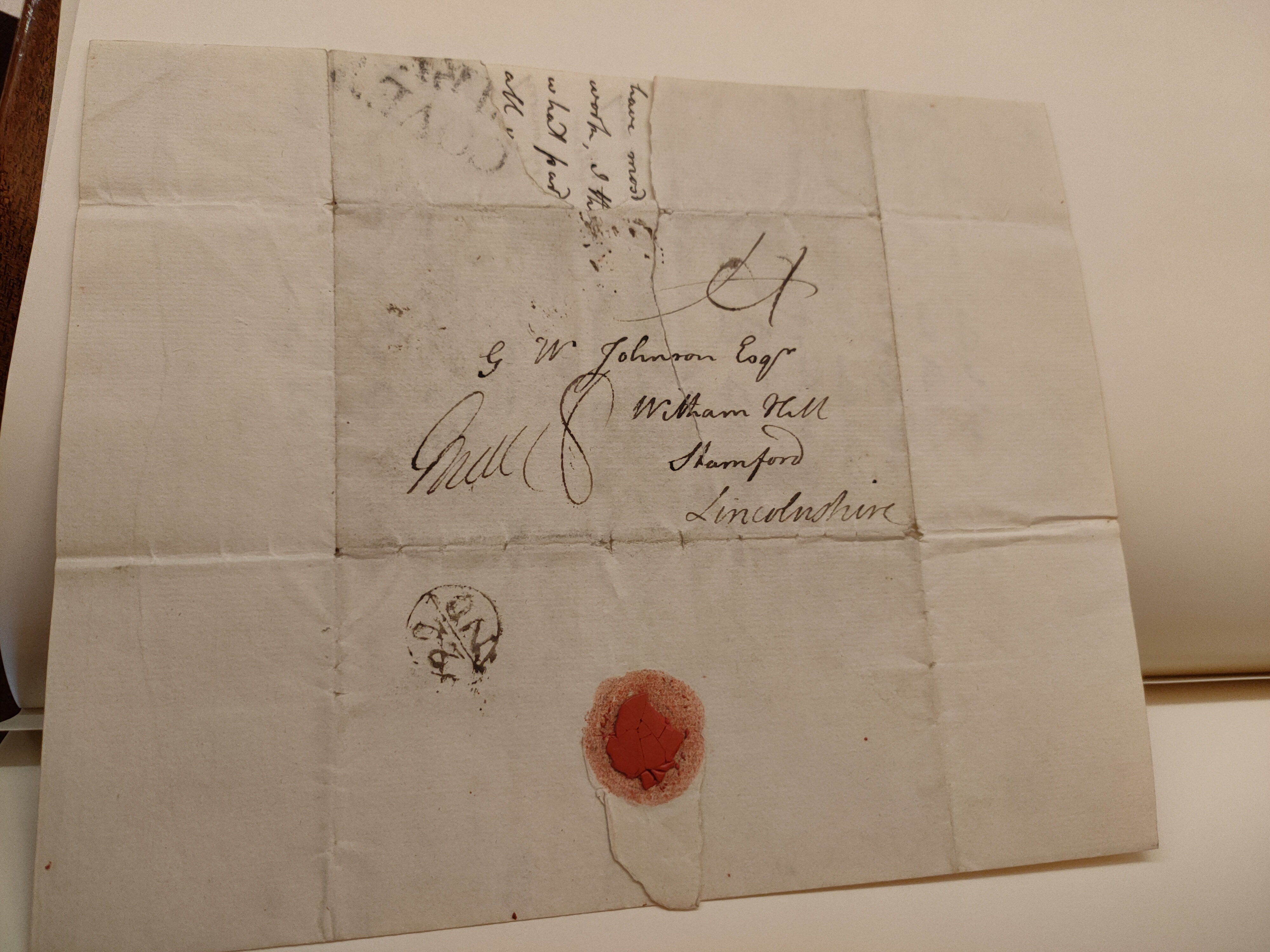Image #3 of letter: Robert Augustus Johnson to George William Johnson, 20 November 1777