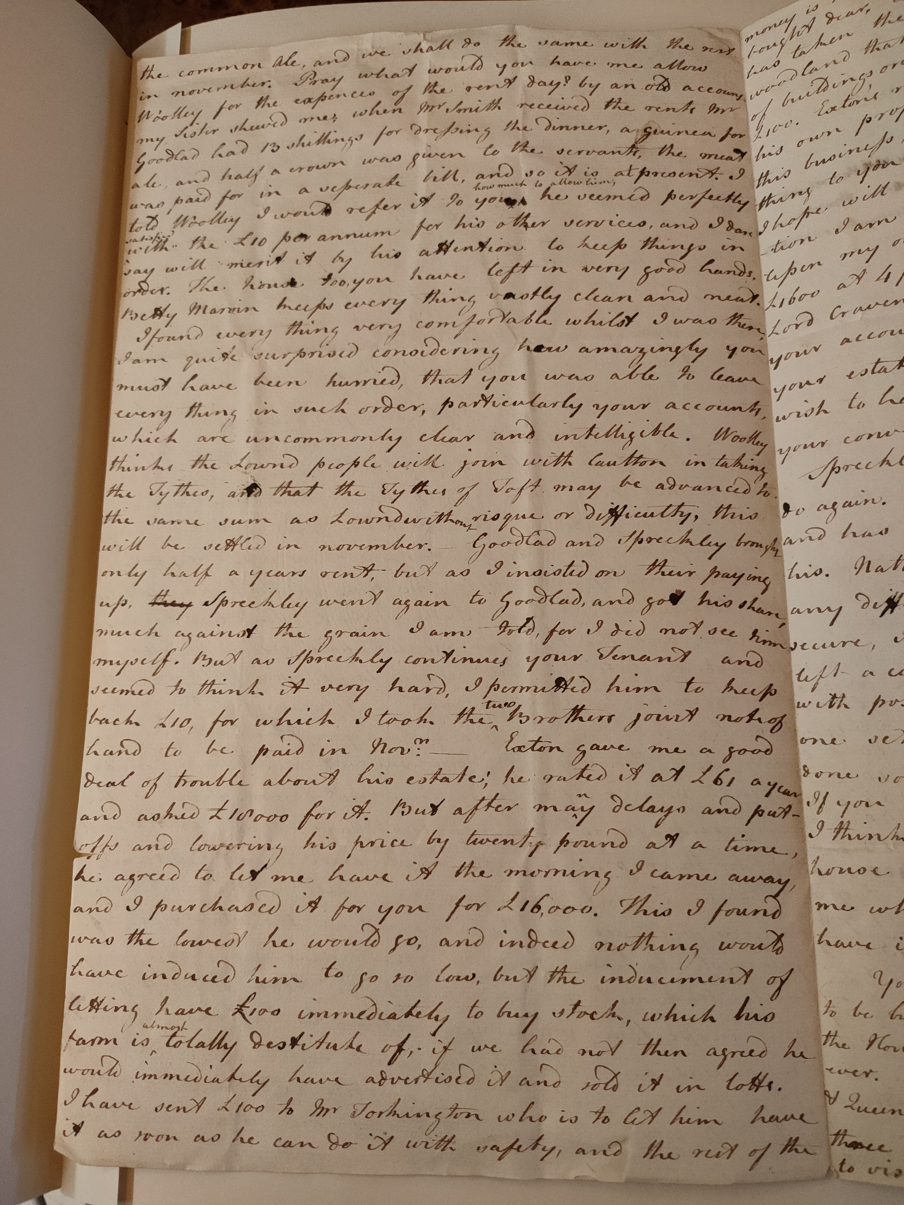 Image #2 of letter: Robert Augustus Johnson to George William Johnson, 26 May 1778