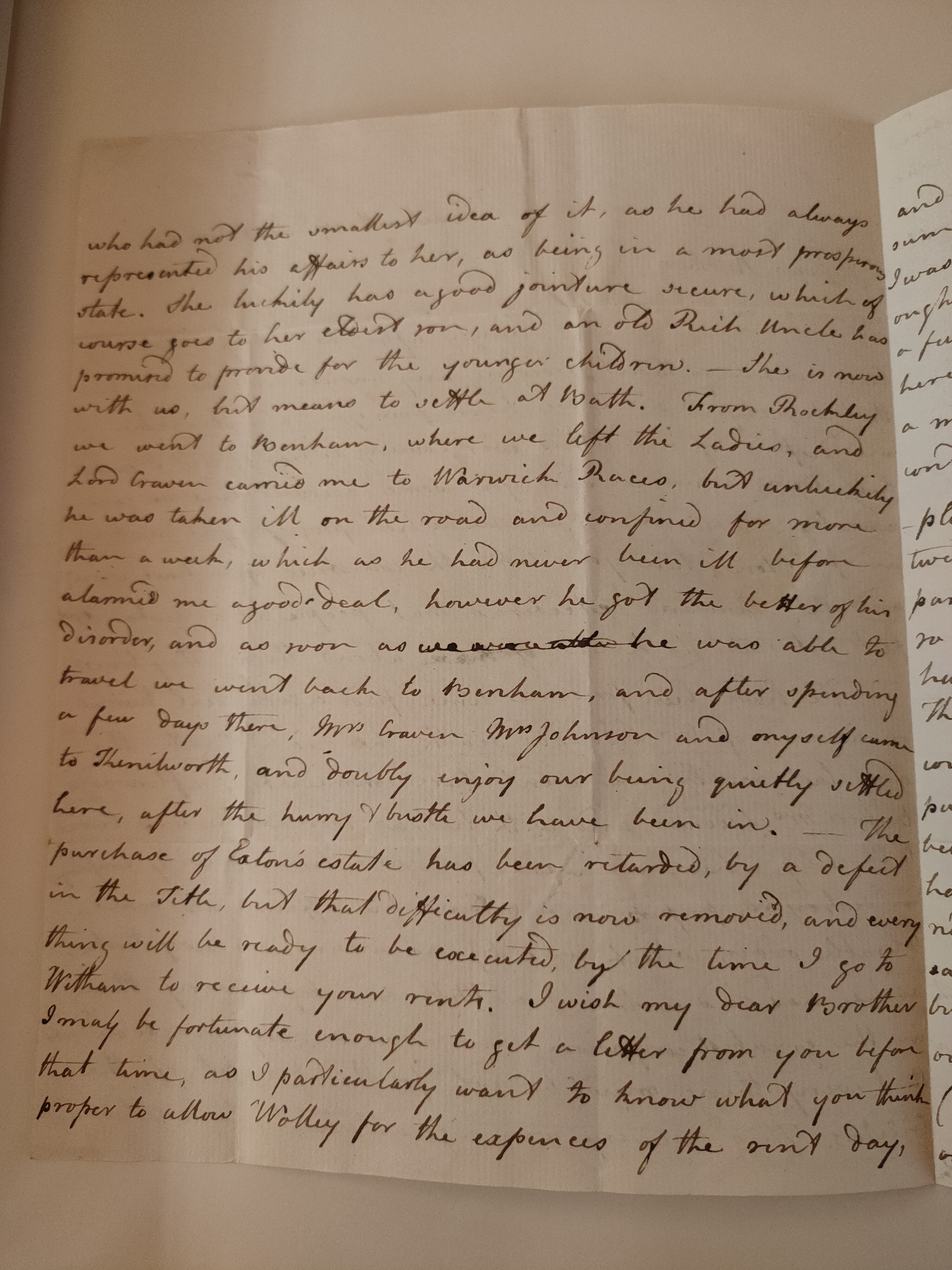 Image #2 of letter: Robert Augustus Johnson to George William Johnson, 17 September 1778