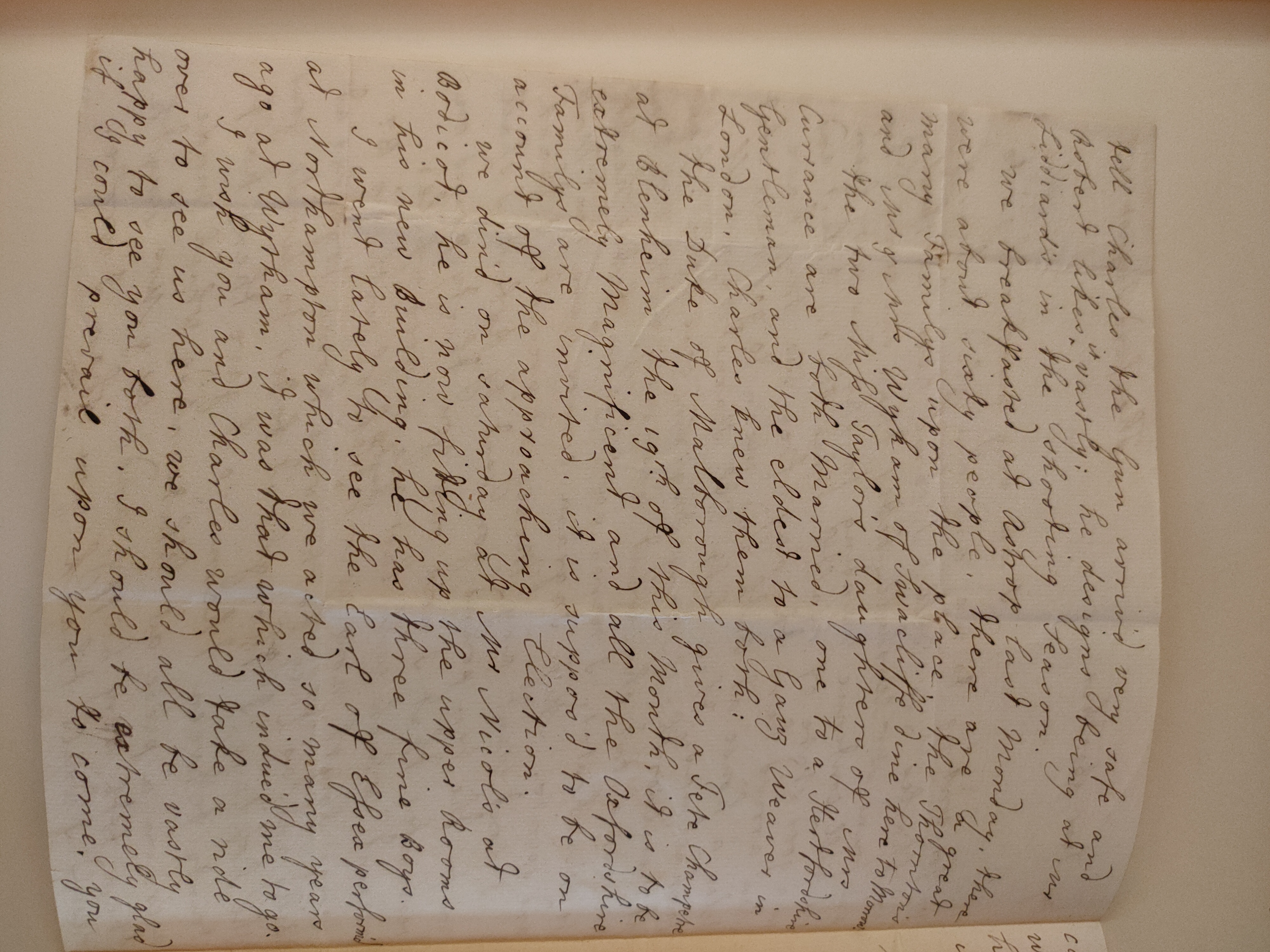 Image #2 of letter: Barbara Johnson to George William Johnson, 10 August 1773