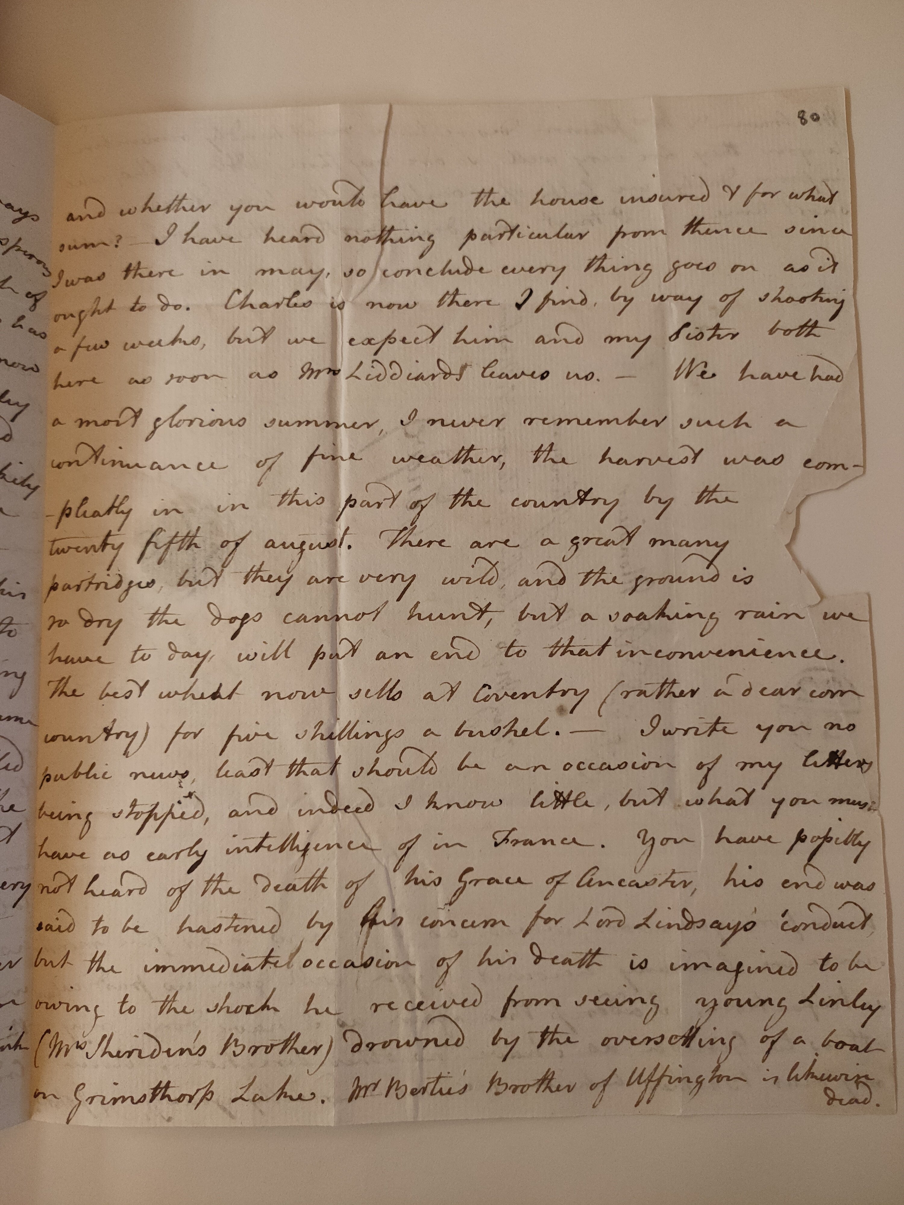 Image #3 of letter: Robert Augustus Johnson to George William Johnson, 17 September 1778