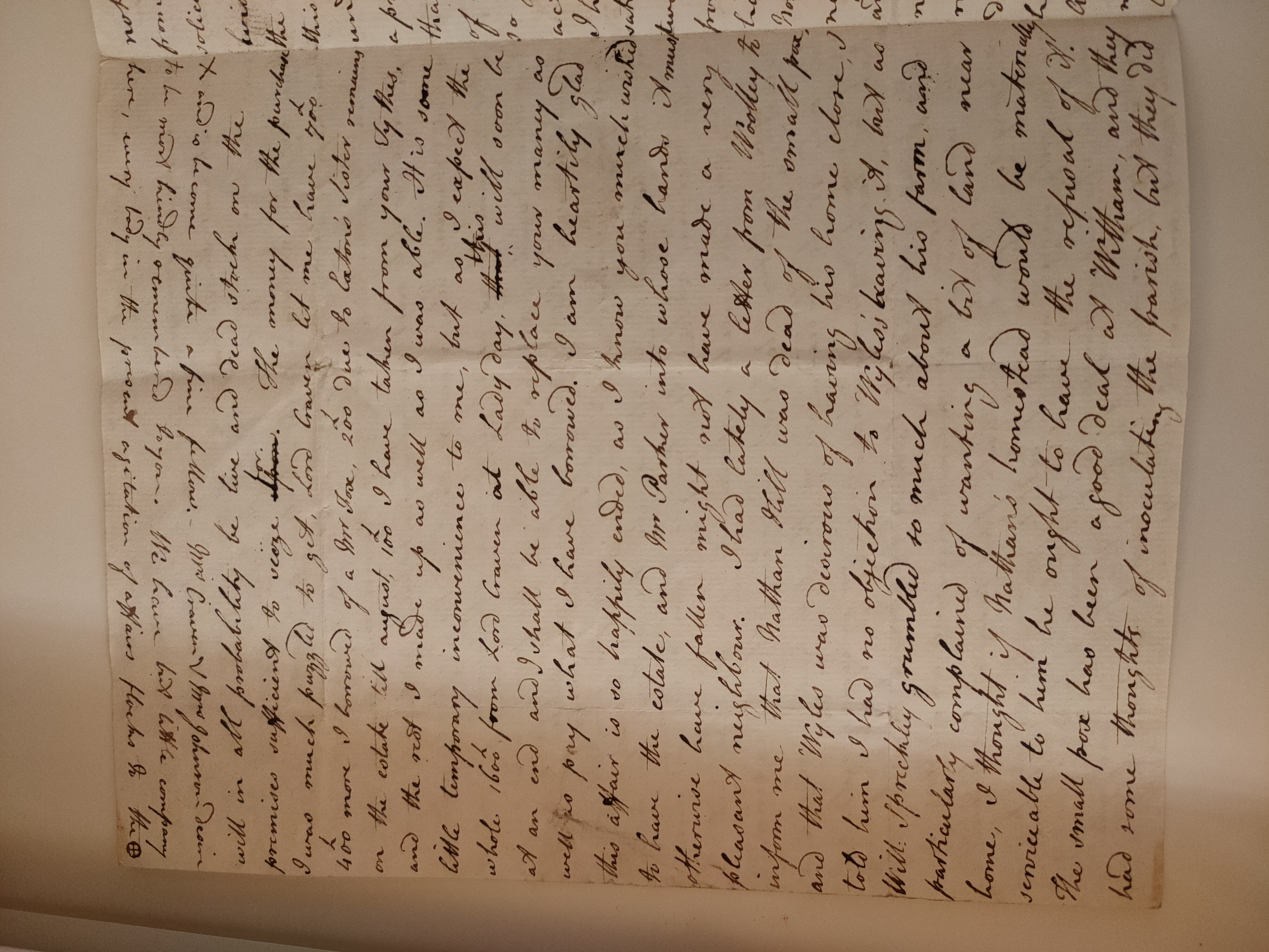 Image #2 of letter: Robert Augustus Johnson to George William Johnson, 14 January 1779