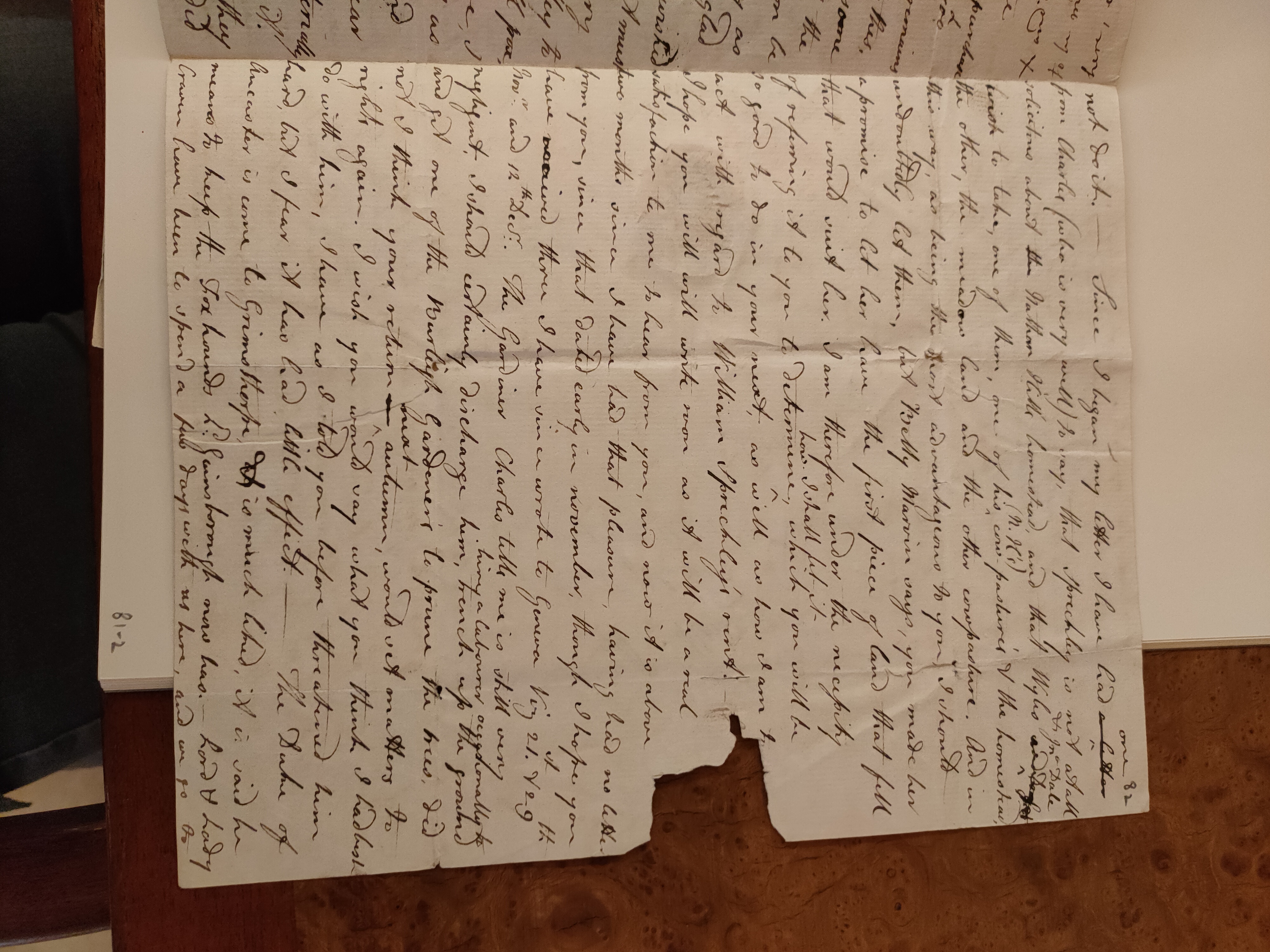 Image #3 of letter: Robert Augustus Johnson to George William Johnson, 14 January 1779