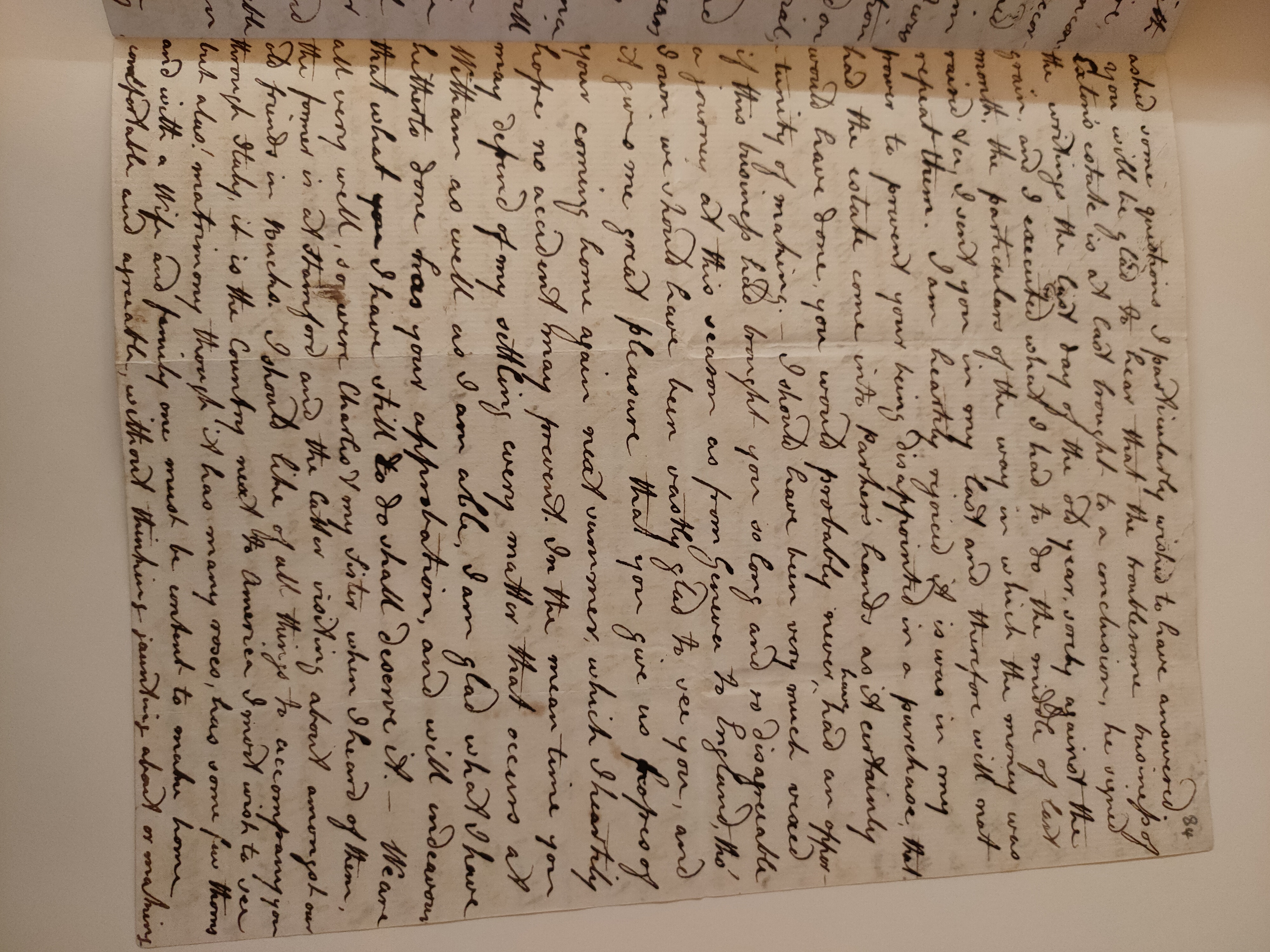 Image #3 of letter: Robert Augustus Johnson to George William Johnson, 2 February 1779