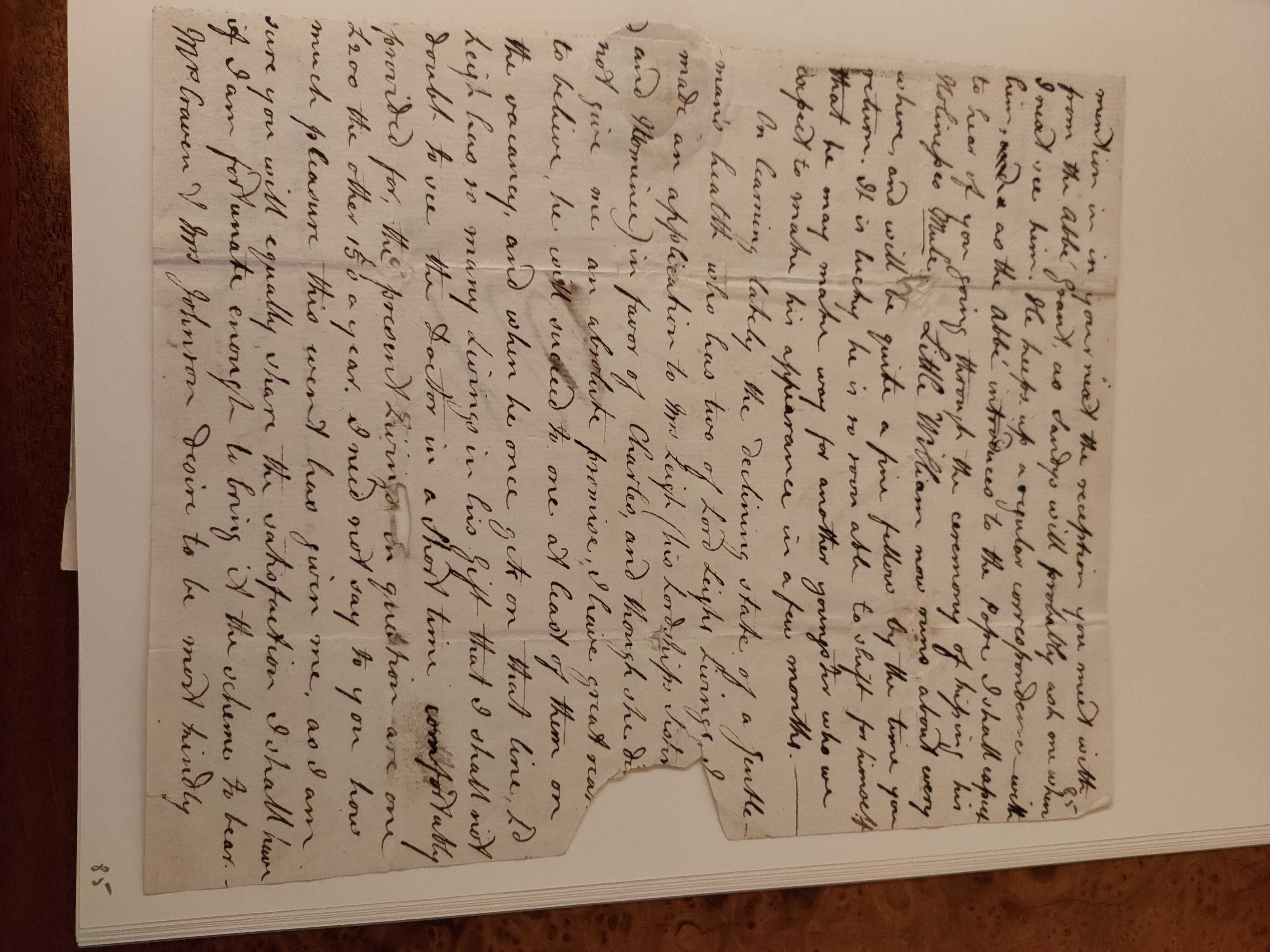Image #5 of letter: Robert Augustus Johnson to George William Johnson, 2 February 1779