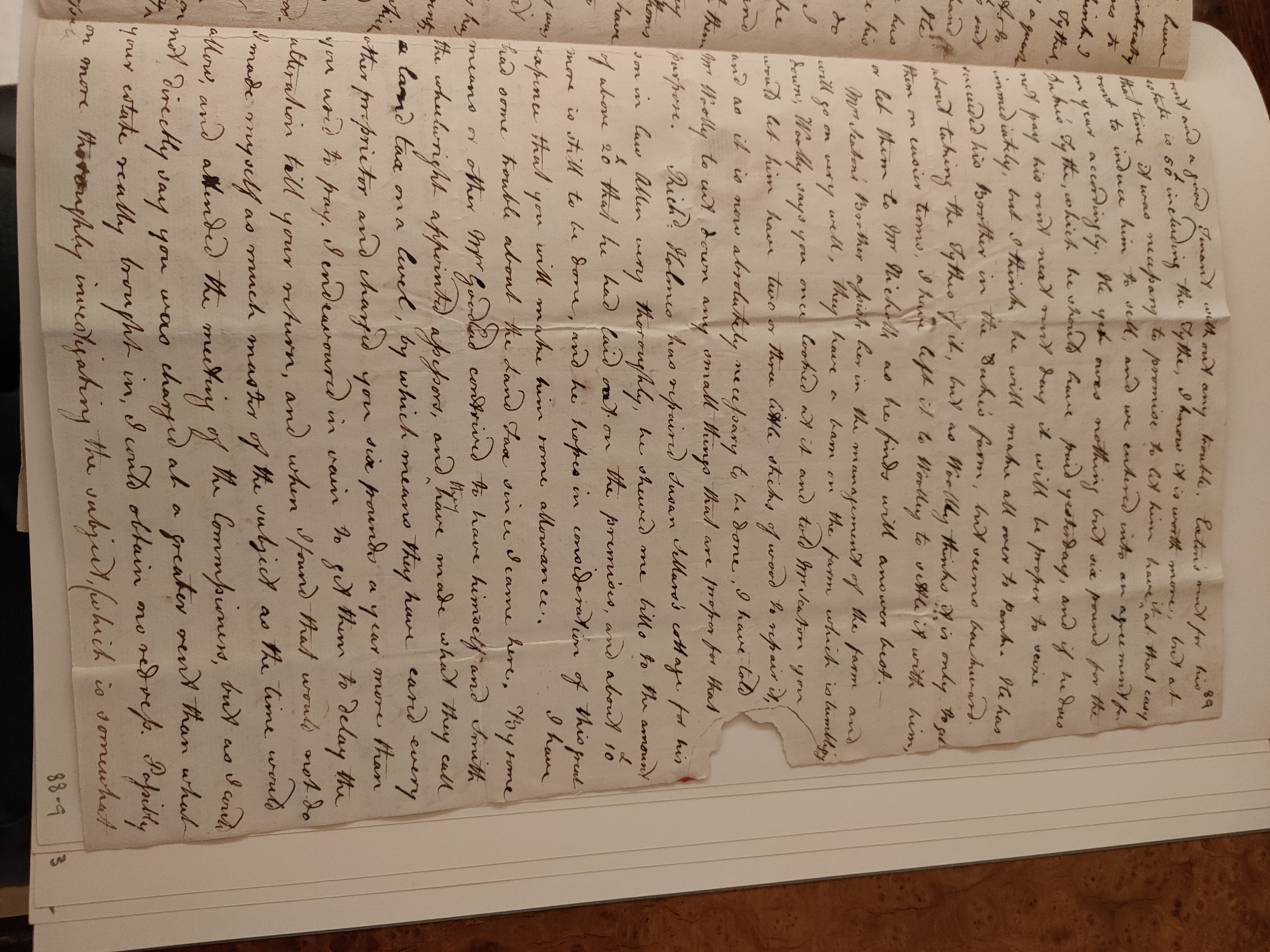 Image #3 of letter: Robert Augustus Johnson to George William Johnson, 23 May 1779