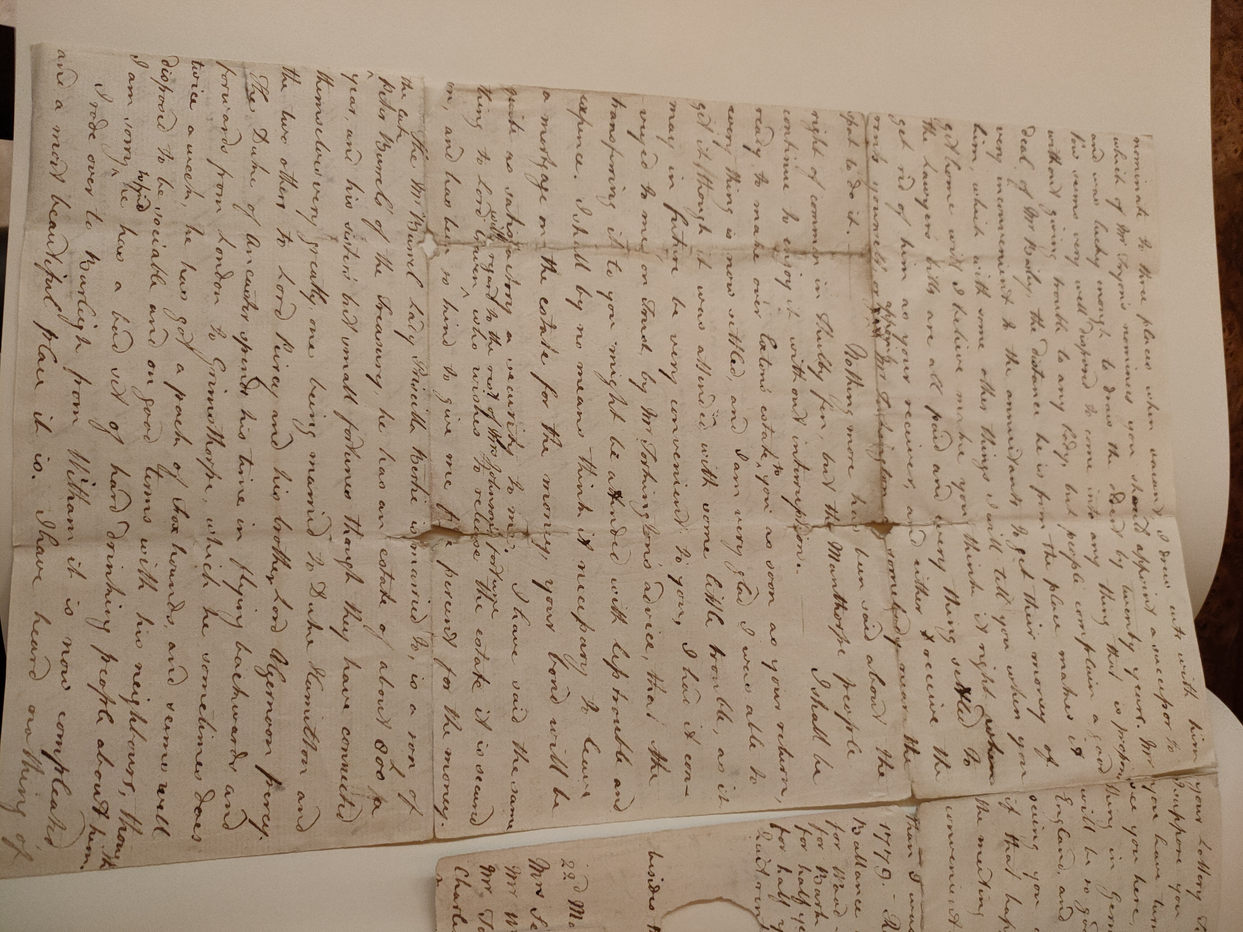 Image #2 of letter: Robert Augustus Johnson to George William Johnson, 6 June 1779