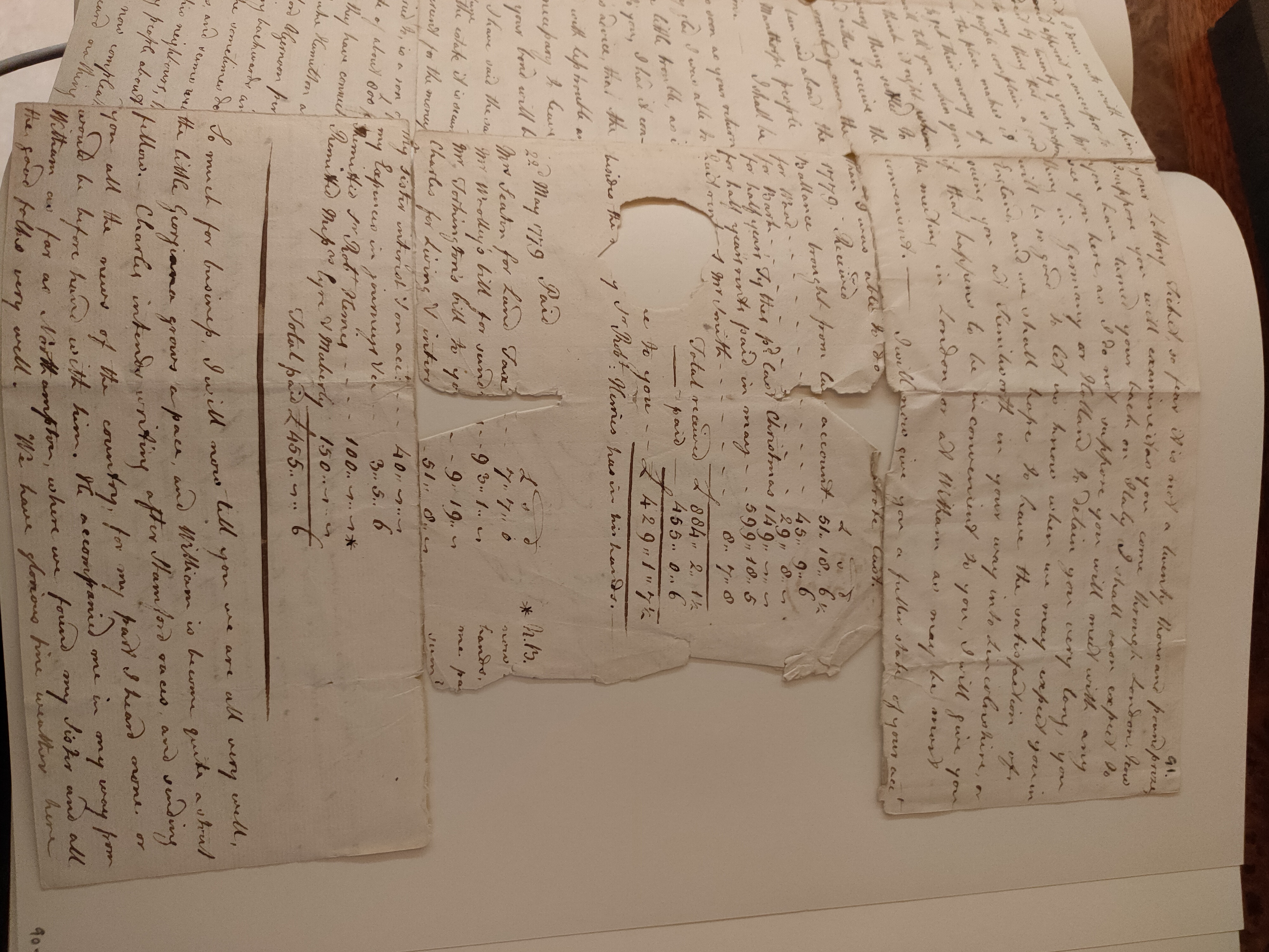 Image #3 of letter: Robert Augustus Johnson to George William Johnson, 6 June 1779