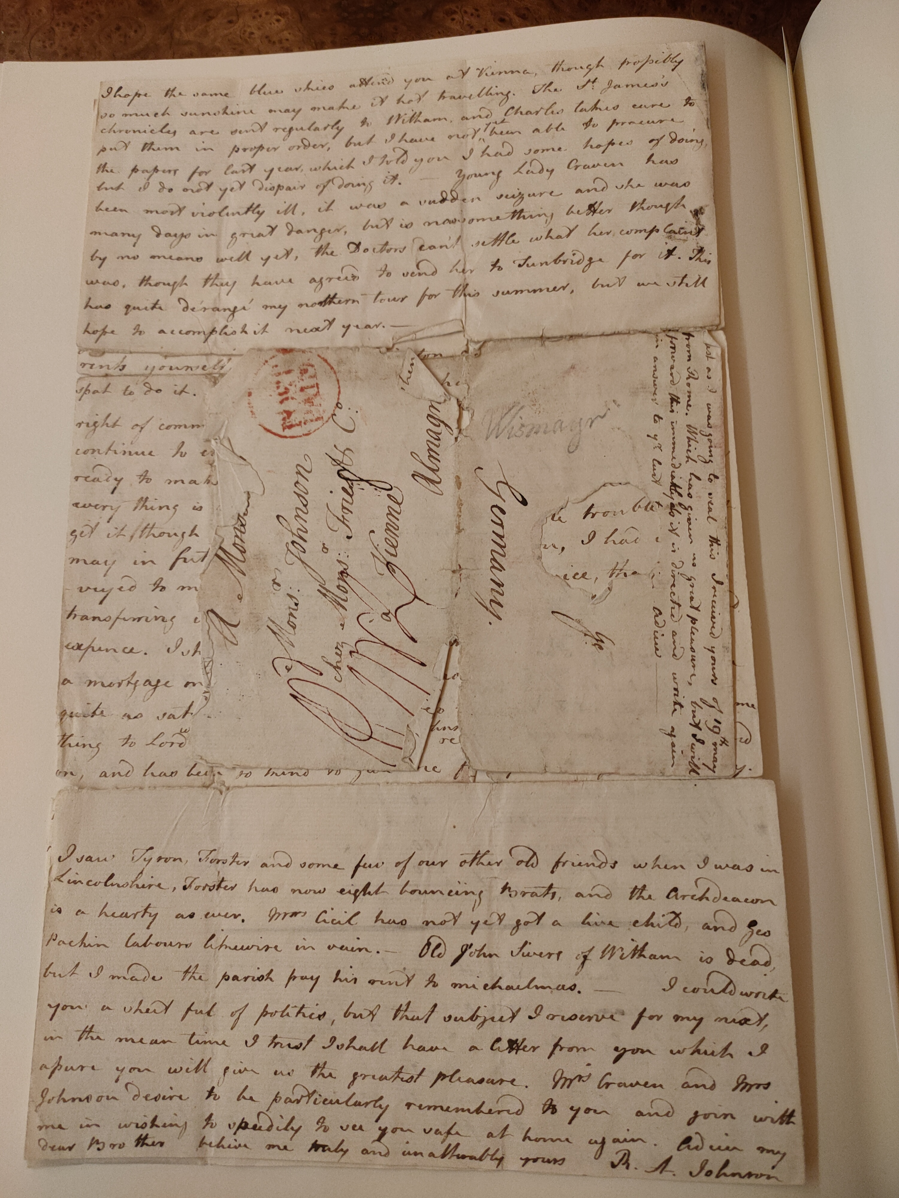 Image #4 of letter: Robert Augustus Johnson to George William Johnson, 6 June 1779