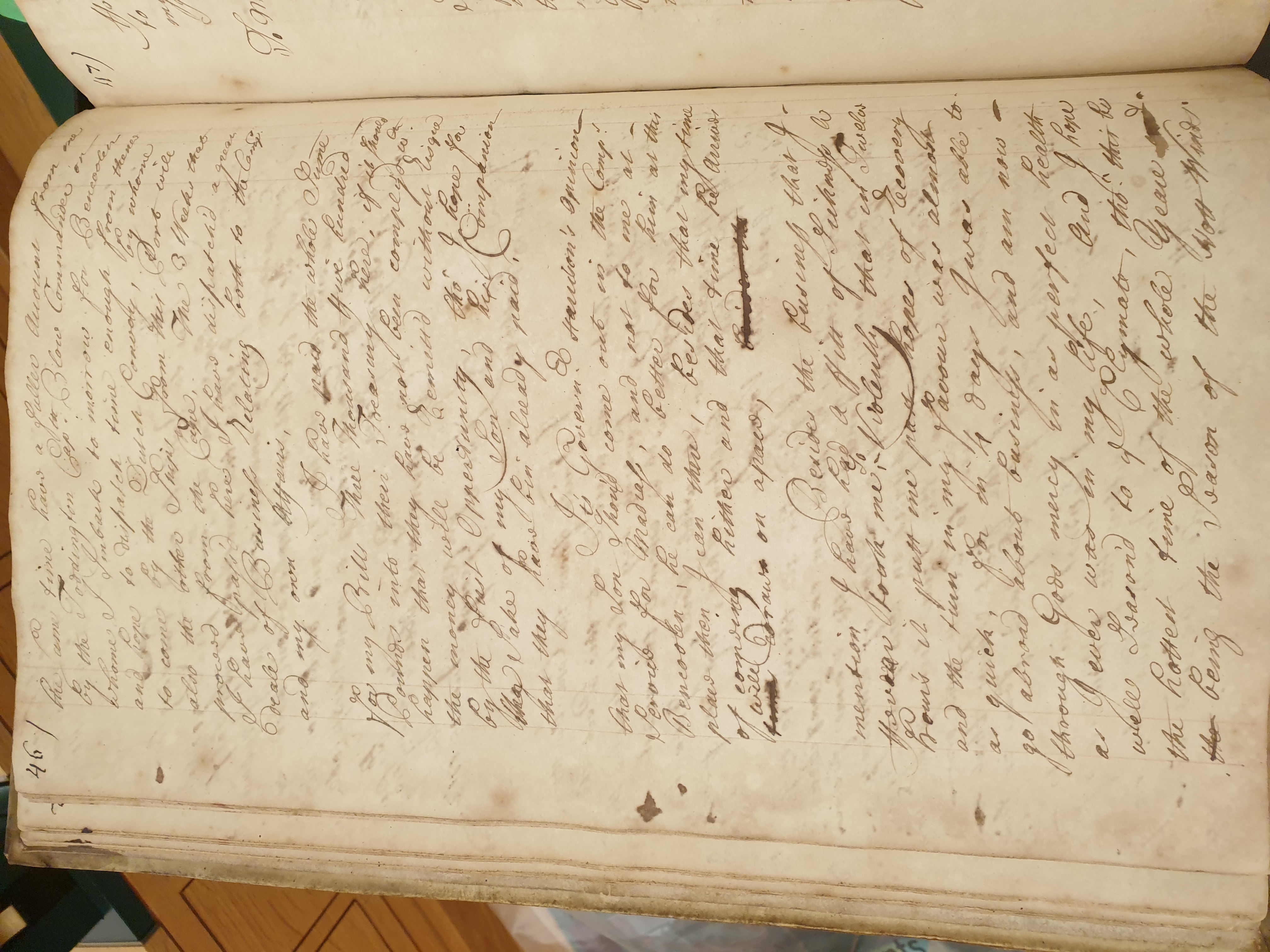 Image #2 of letter: Joseph Collet to his brother, 15 June 1712
