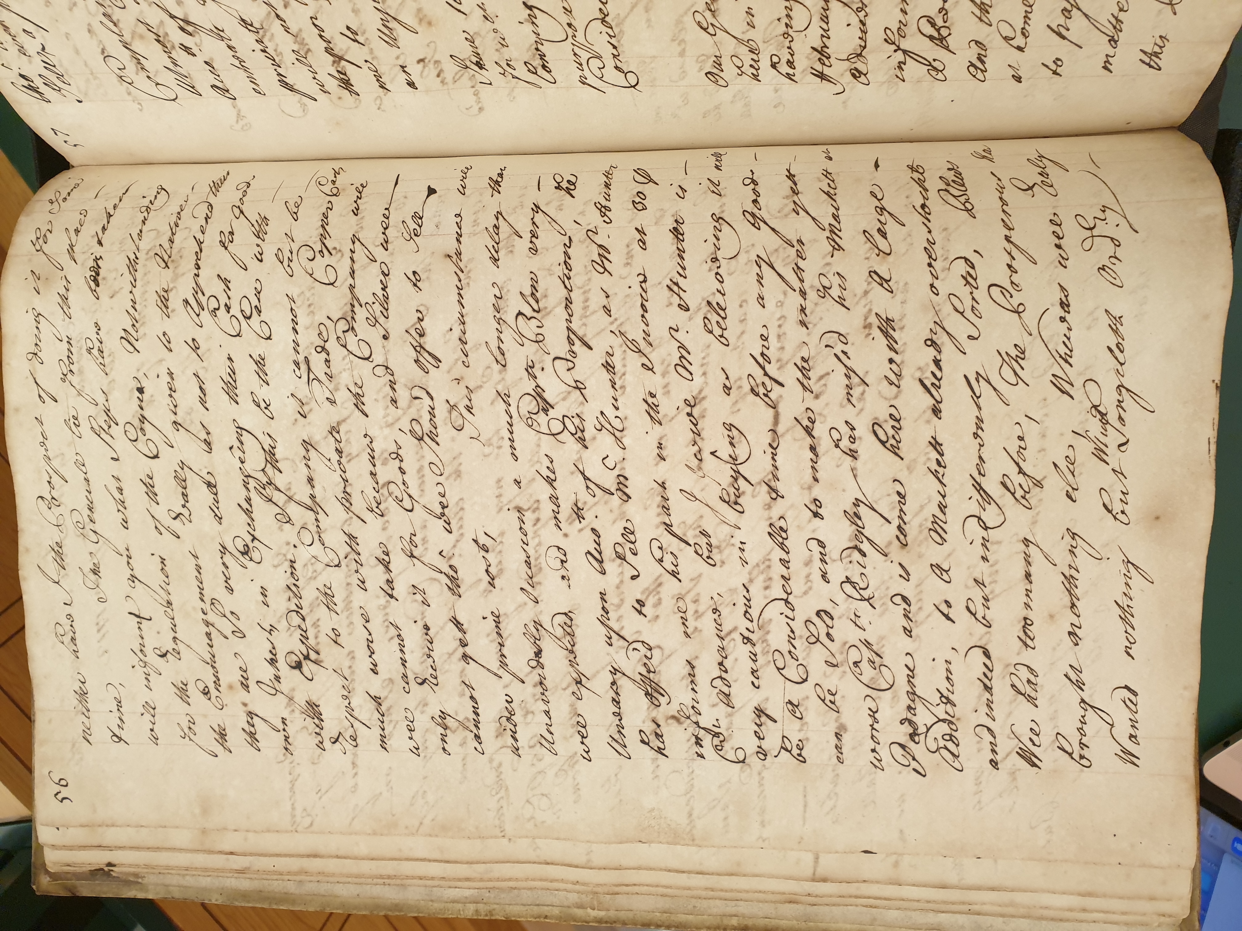 Image #2 of letter: Joseph Collet to Edward Harrison, 6 October 1712