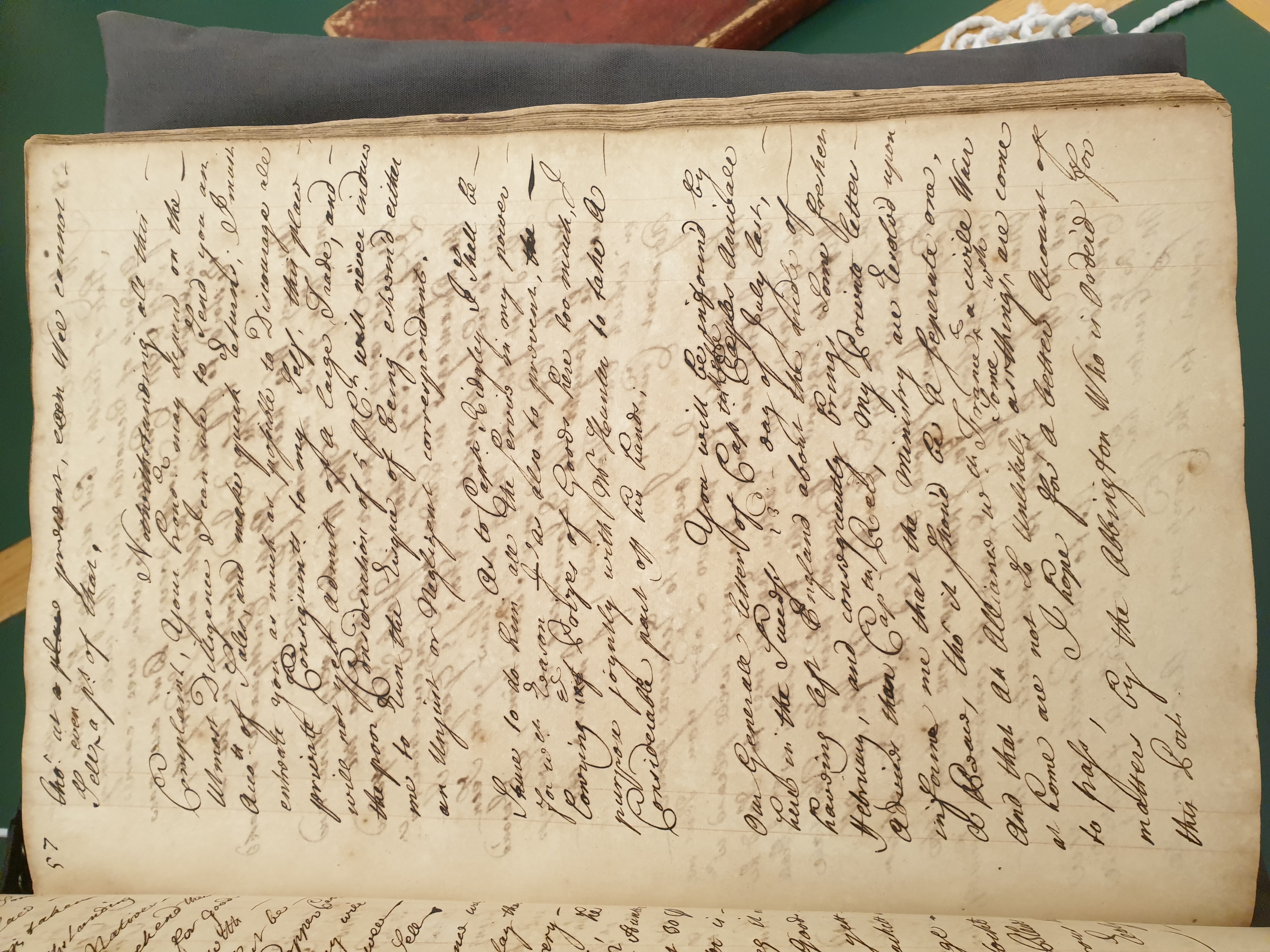 Image #3 of letter: Joseph Collet to Edward Harrison, 6 October 1712