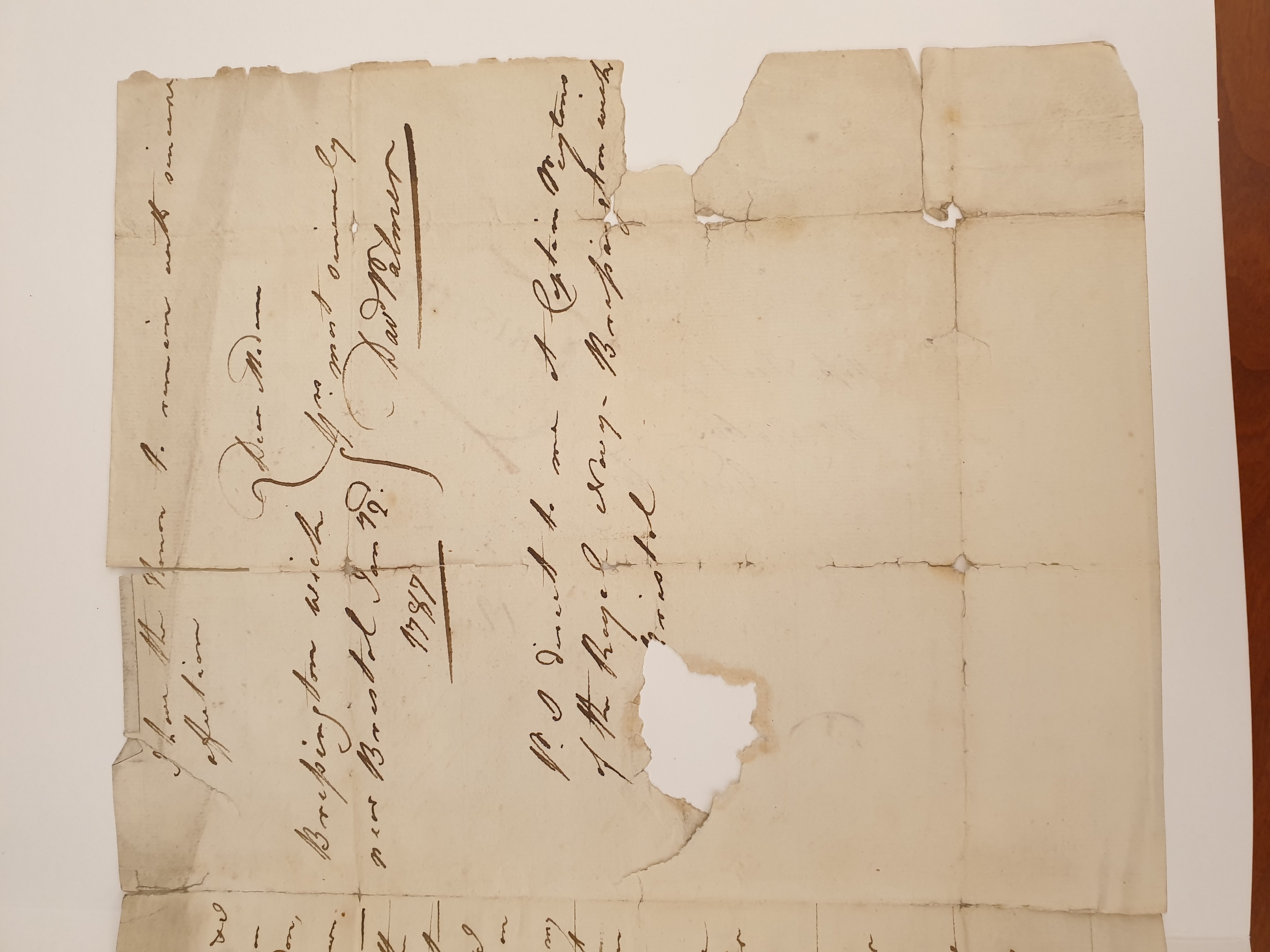 Image #3 of letter: David Palmer to Ann Heatley, 2 January 1787