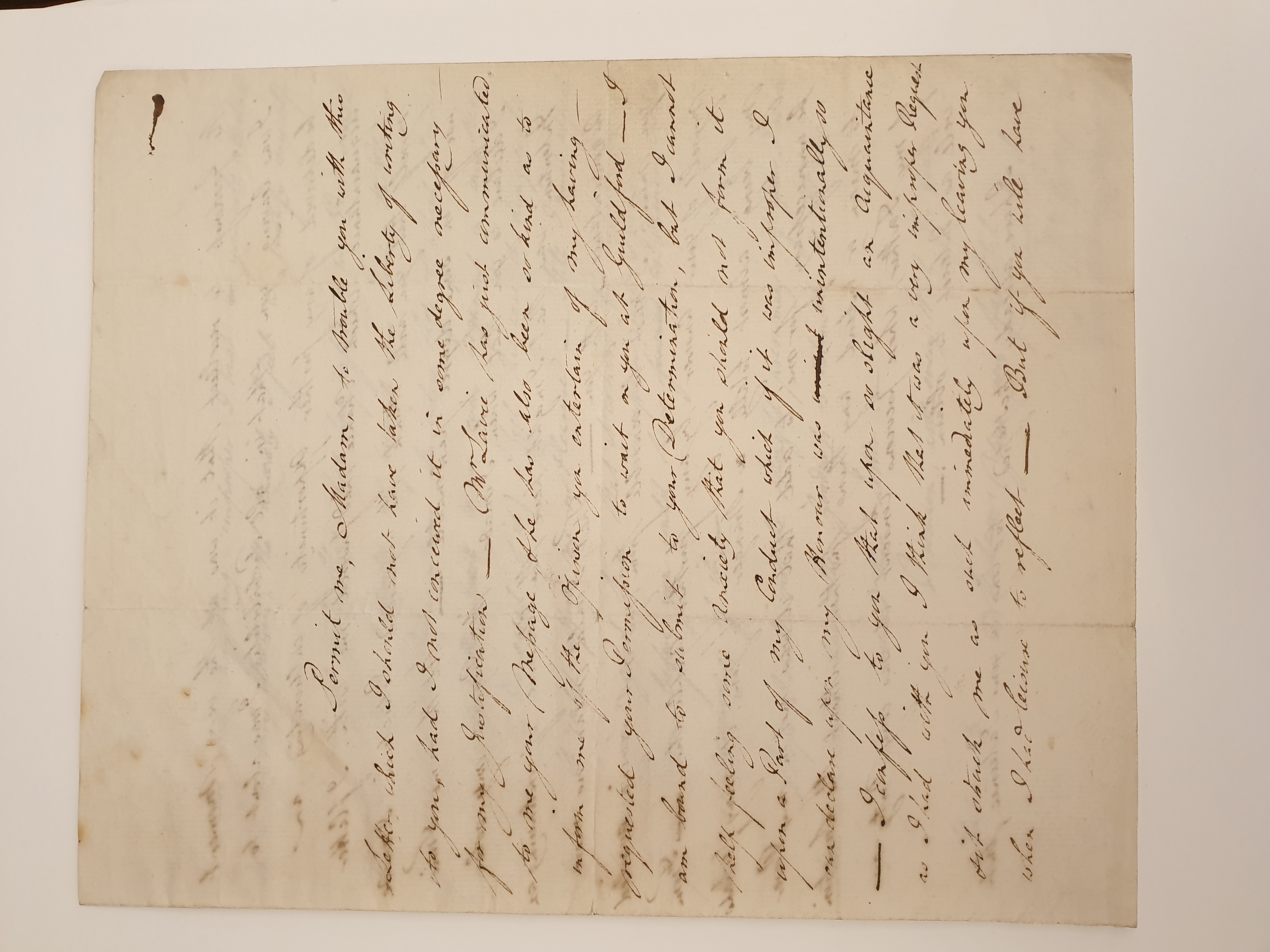 Image #1 of letter: William Grey to Ann Heatley, 31 October 1787