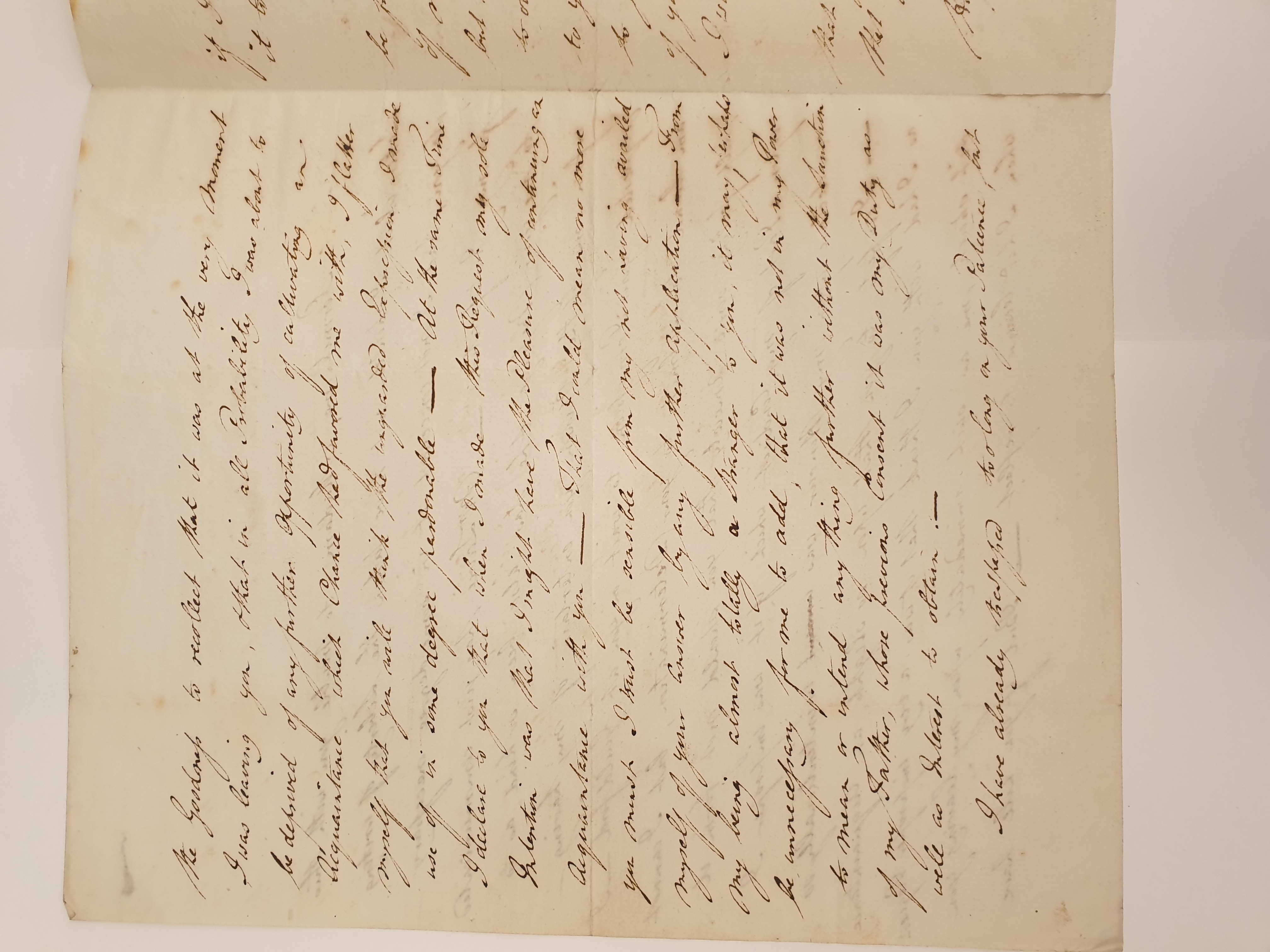 Image #2 of letter: William Grey to Ann Heatley, 31 October 1787