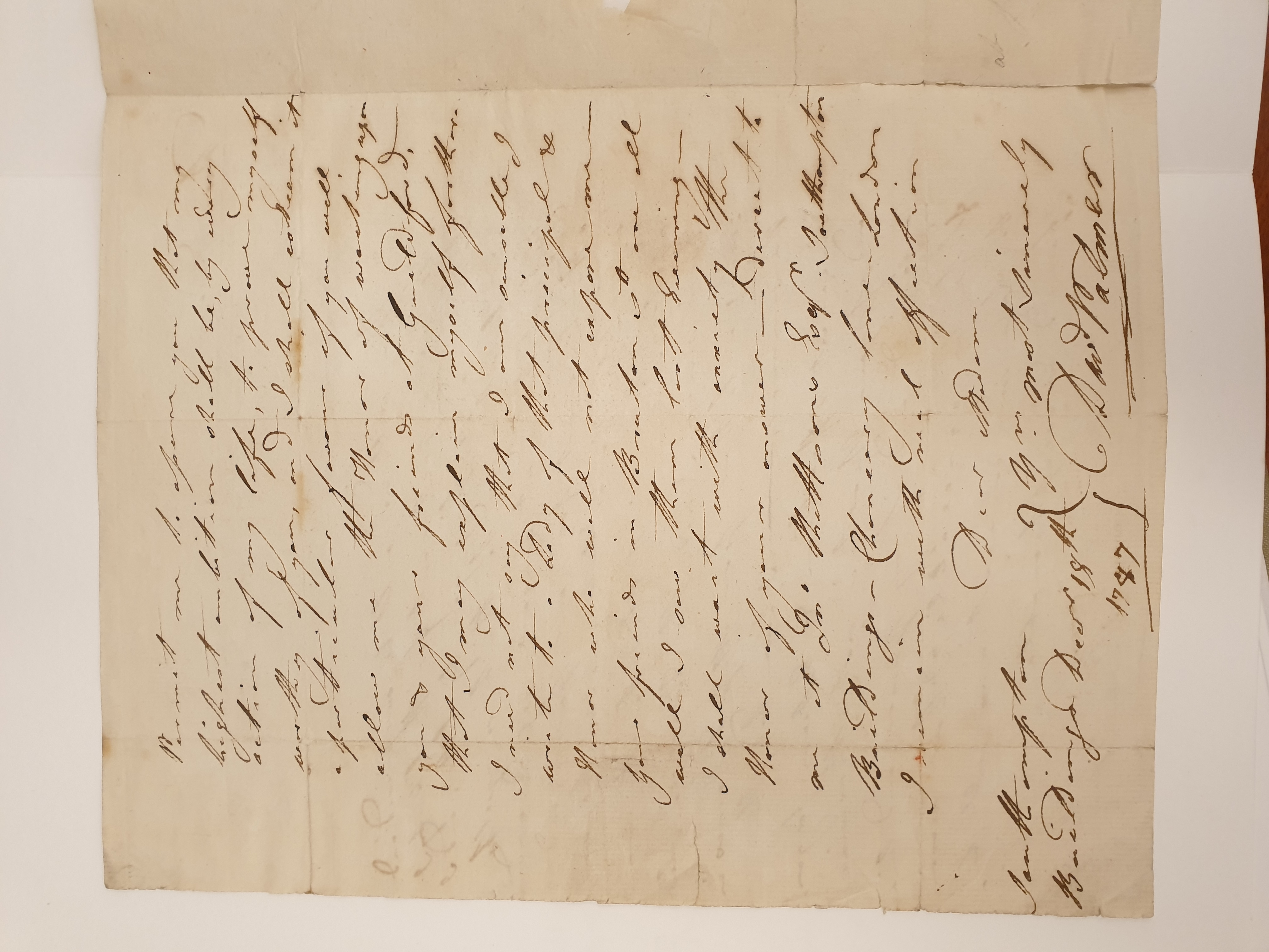 Image #2 of letter: David Palmer to Ann Heatley, 18 December 1787