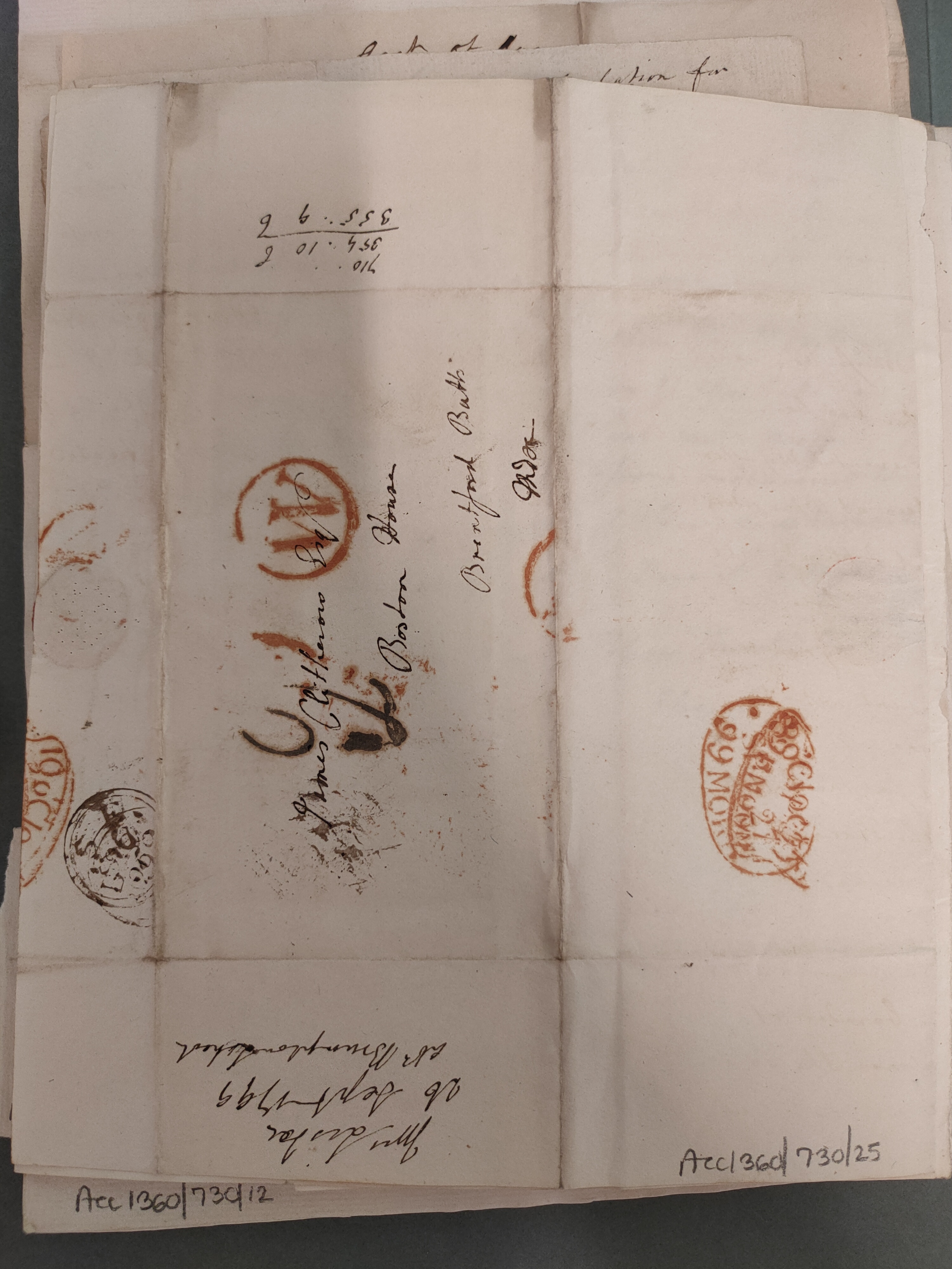 Image #3 of letter: Elizabeth Lister to James Clitherow Esq, 26 September 1799
