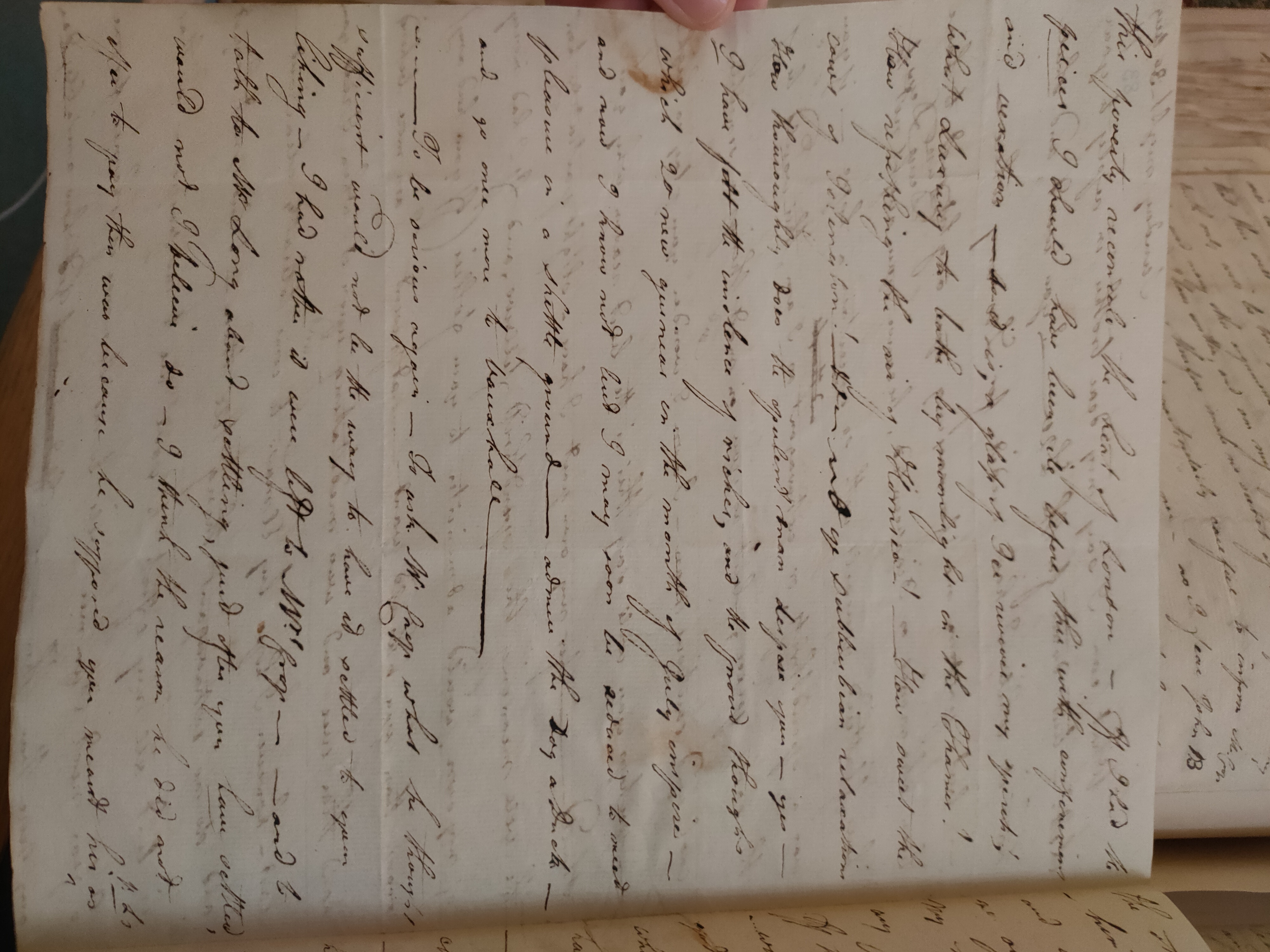 Image #2 of letter: George Cumberland to Revd Richard Cumberland, 30 August 1778