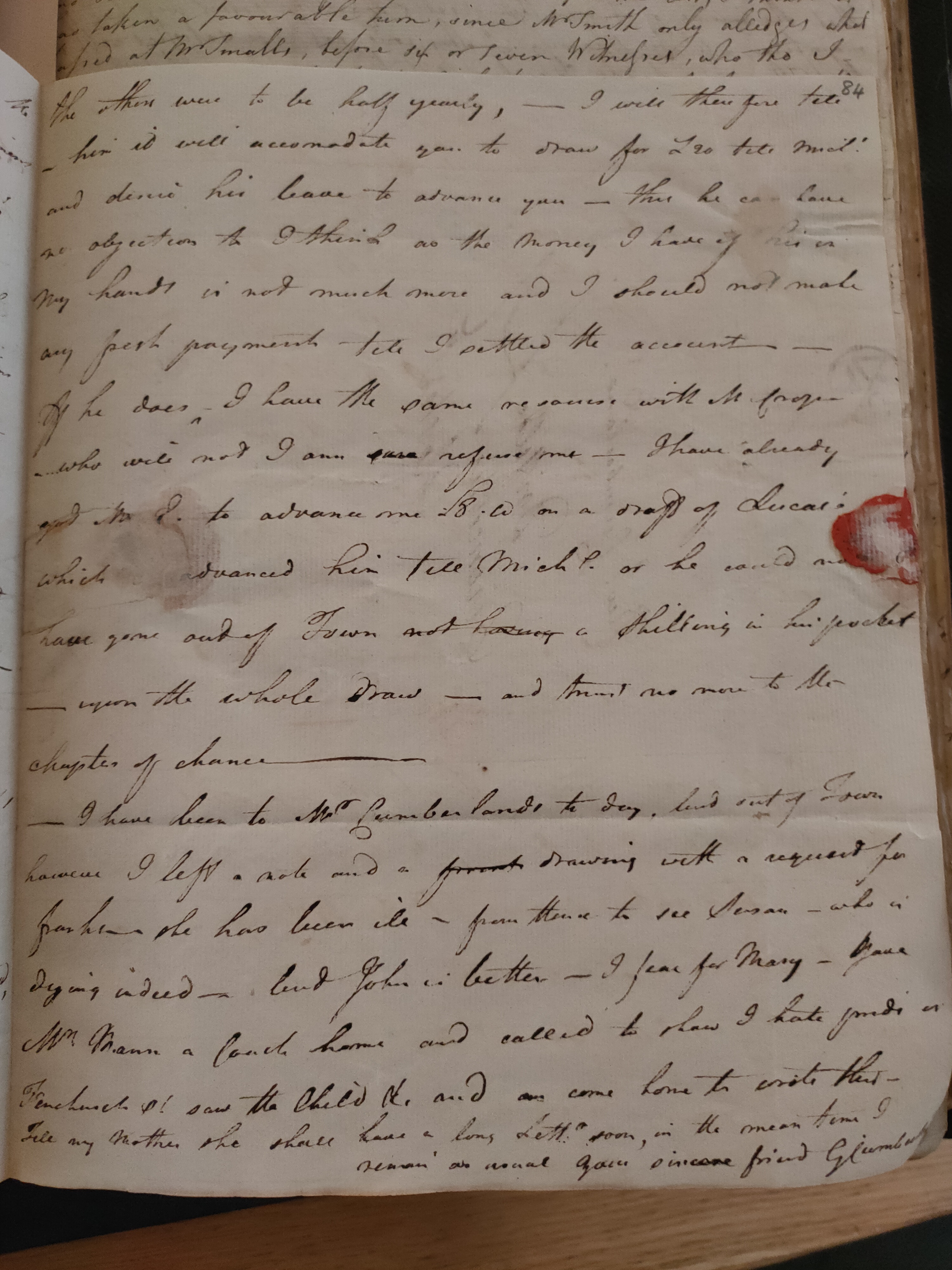 Image #3 of letter: George Cumberland to Revd Richard Cumberland, 30 August 1778