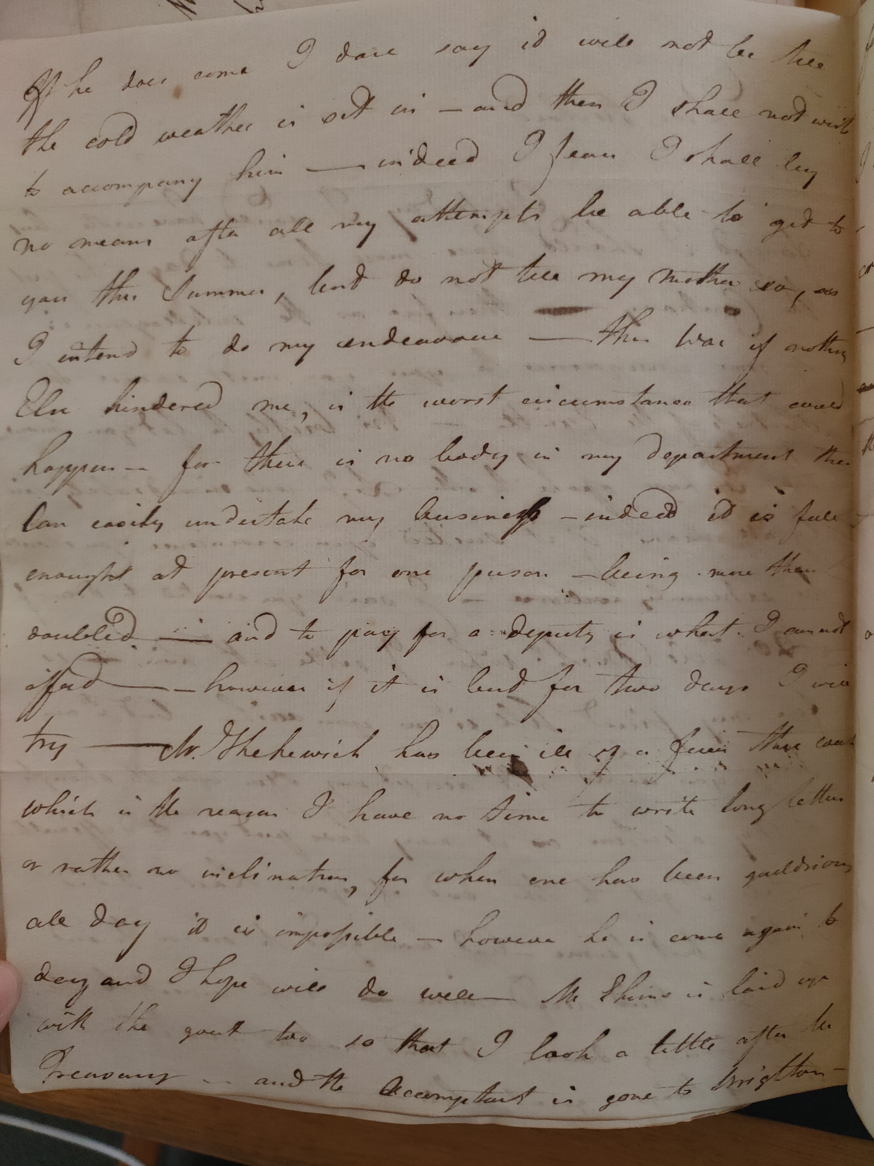 Image #2 of letter: George Cumberland to Revd Richard Cumberland, 3 September 1778