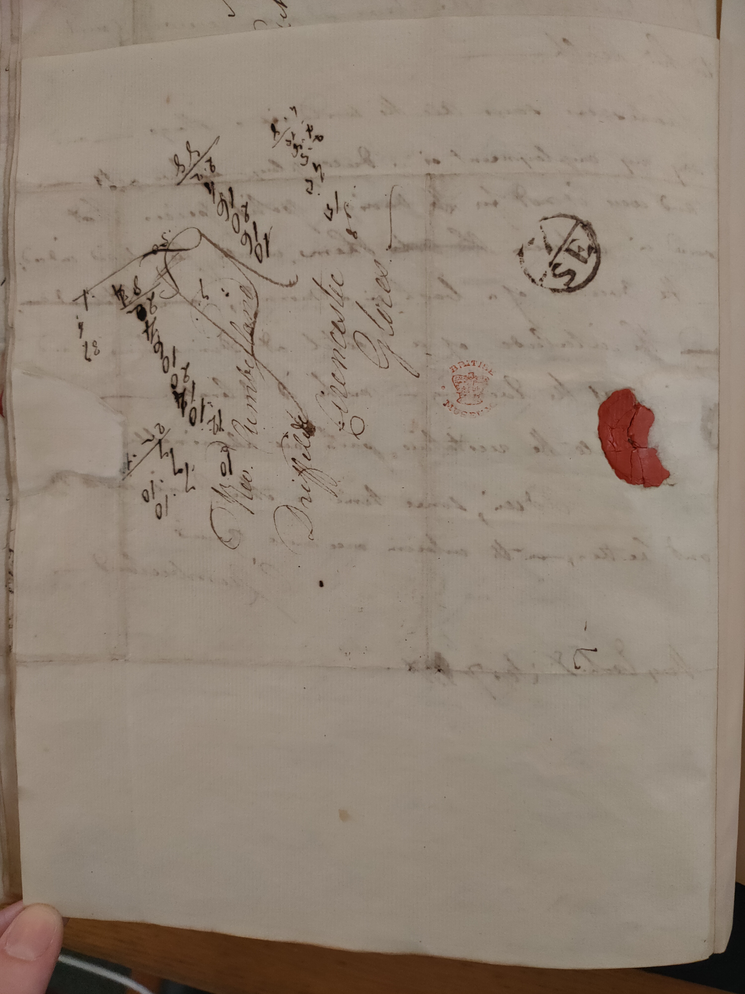 Image #5 of letter: George Cumberland to Revd Richard Cumberland, 3 September 1778