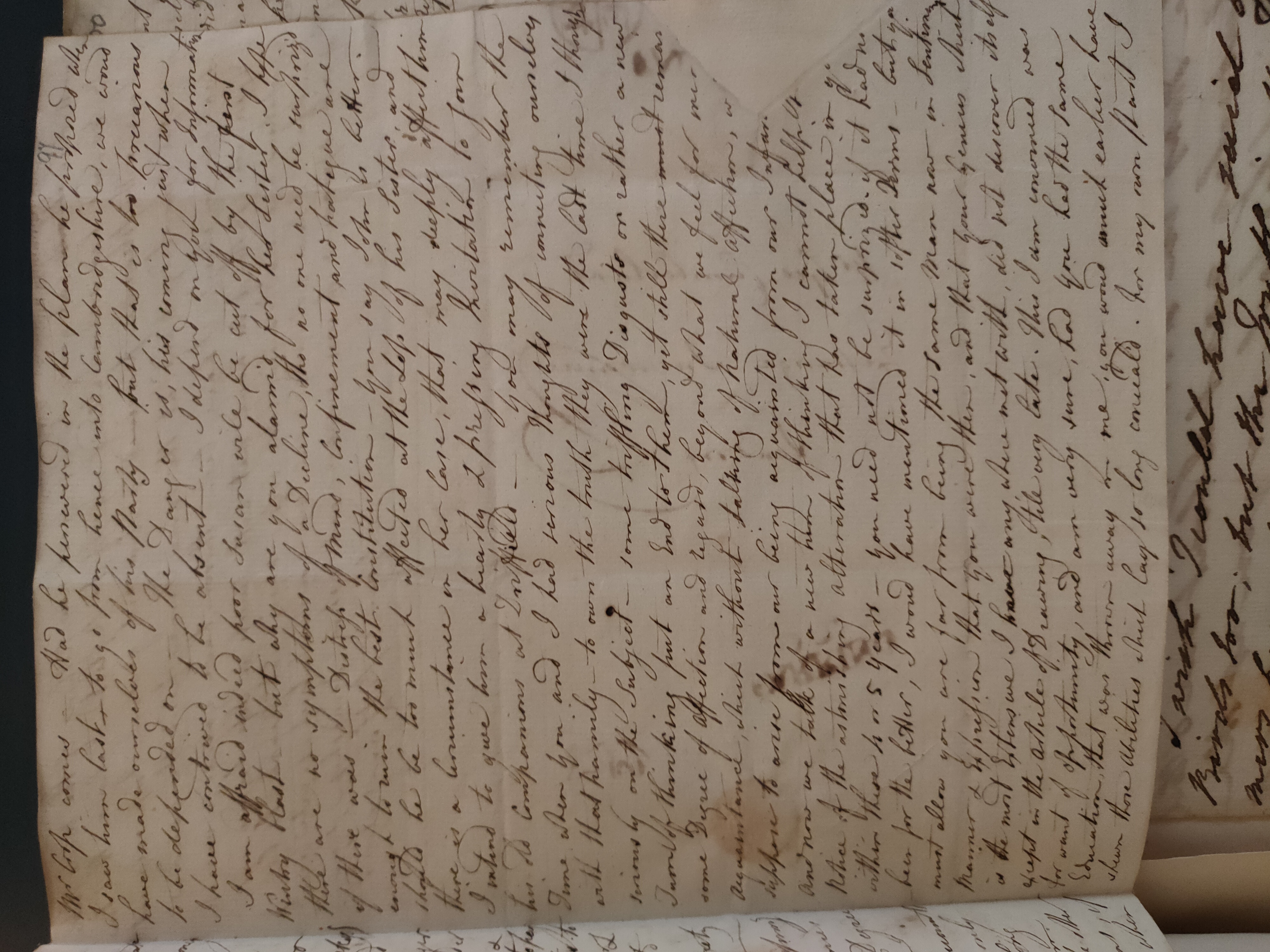 Image #3 of letter: Revd Richard Cumberland to George Cumberland, 12 September 1778