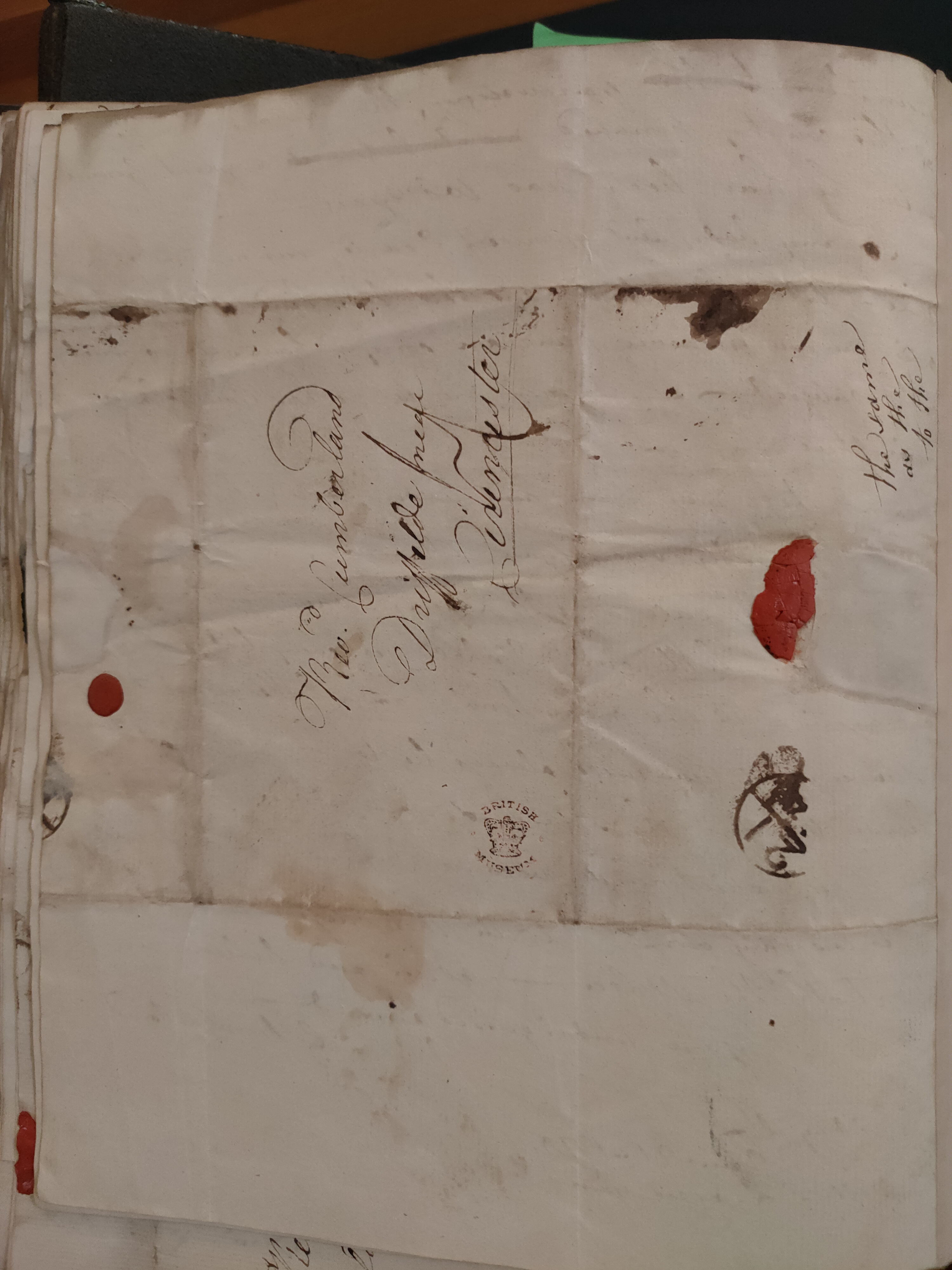 Image #4 of letter: George Cumberland to Revd Richard Cumberland, 21 January 1779