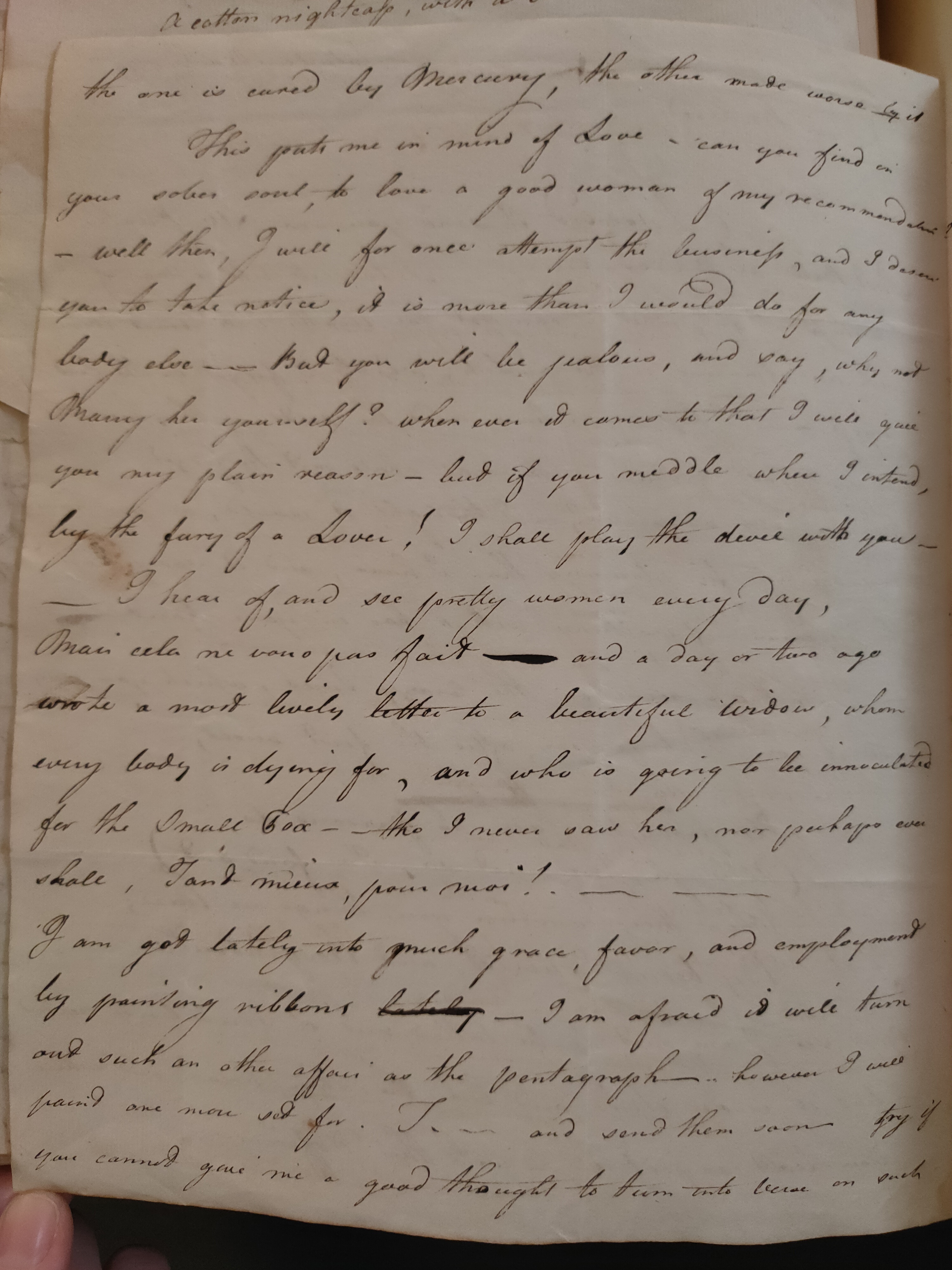 Image #2 of letter: George Cumberland to Revd Richard Cumberland, 6 March 1779