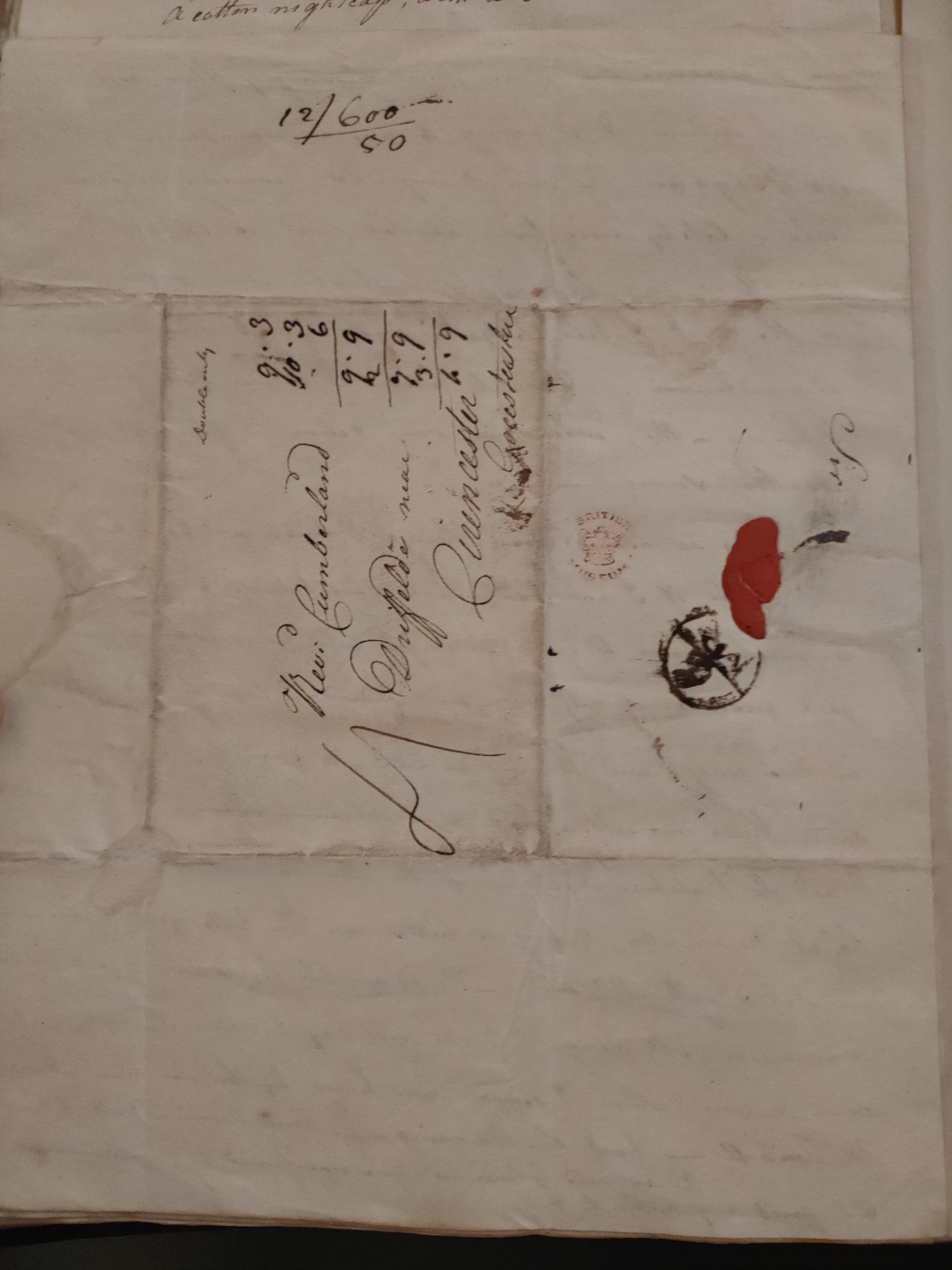 Image #4 of letter: George Cumberland to Revd Richard Cumberland, 6 March 1779