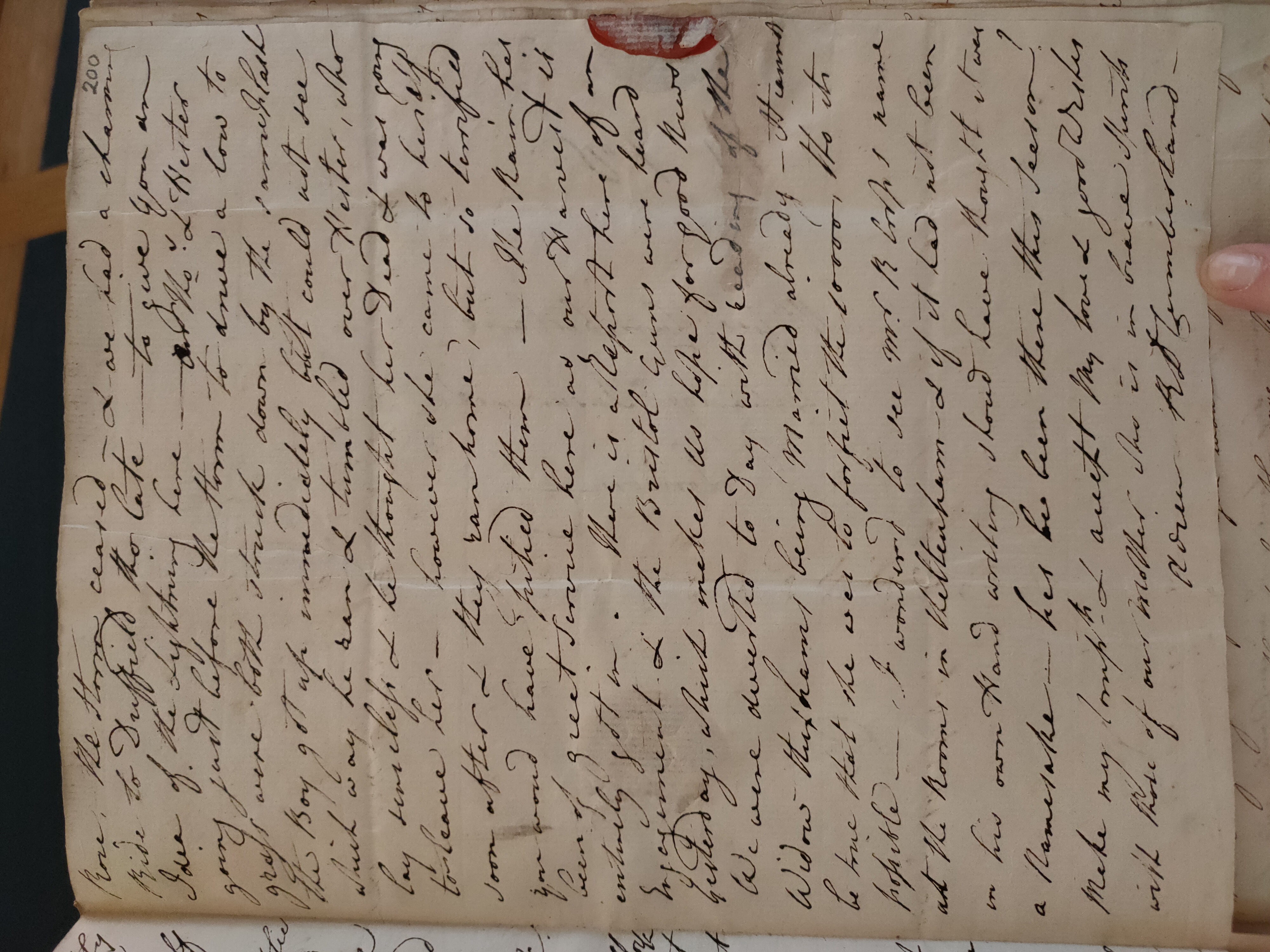 Image #3 of letter: Revd Richard Cumberland to George Cumberland, 4 September 1779