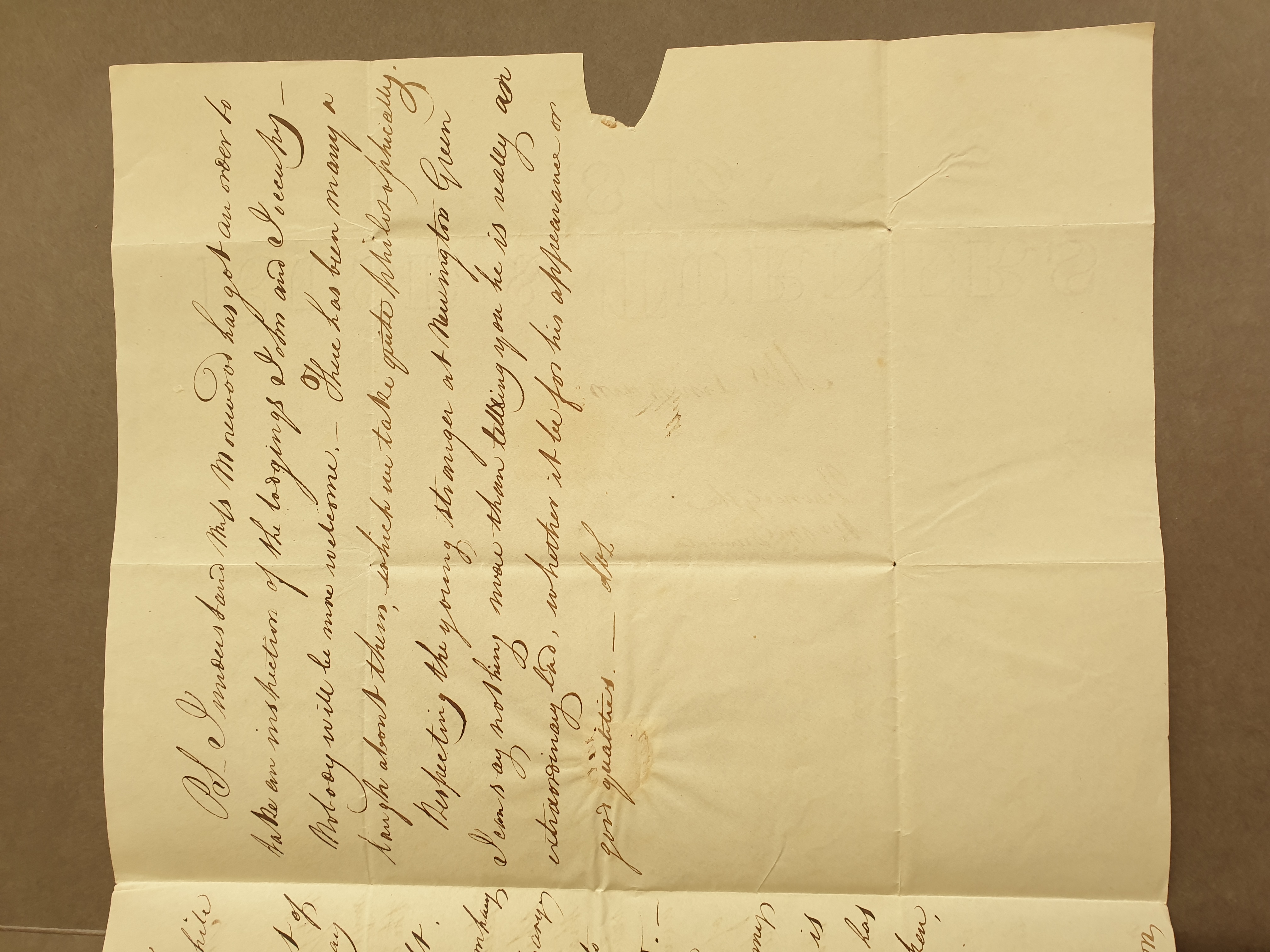 Image #3 of letter: William Longsdon to Elizabeth Longsdon (snr), 9 March 1814