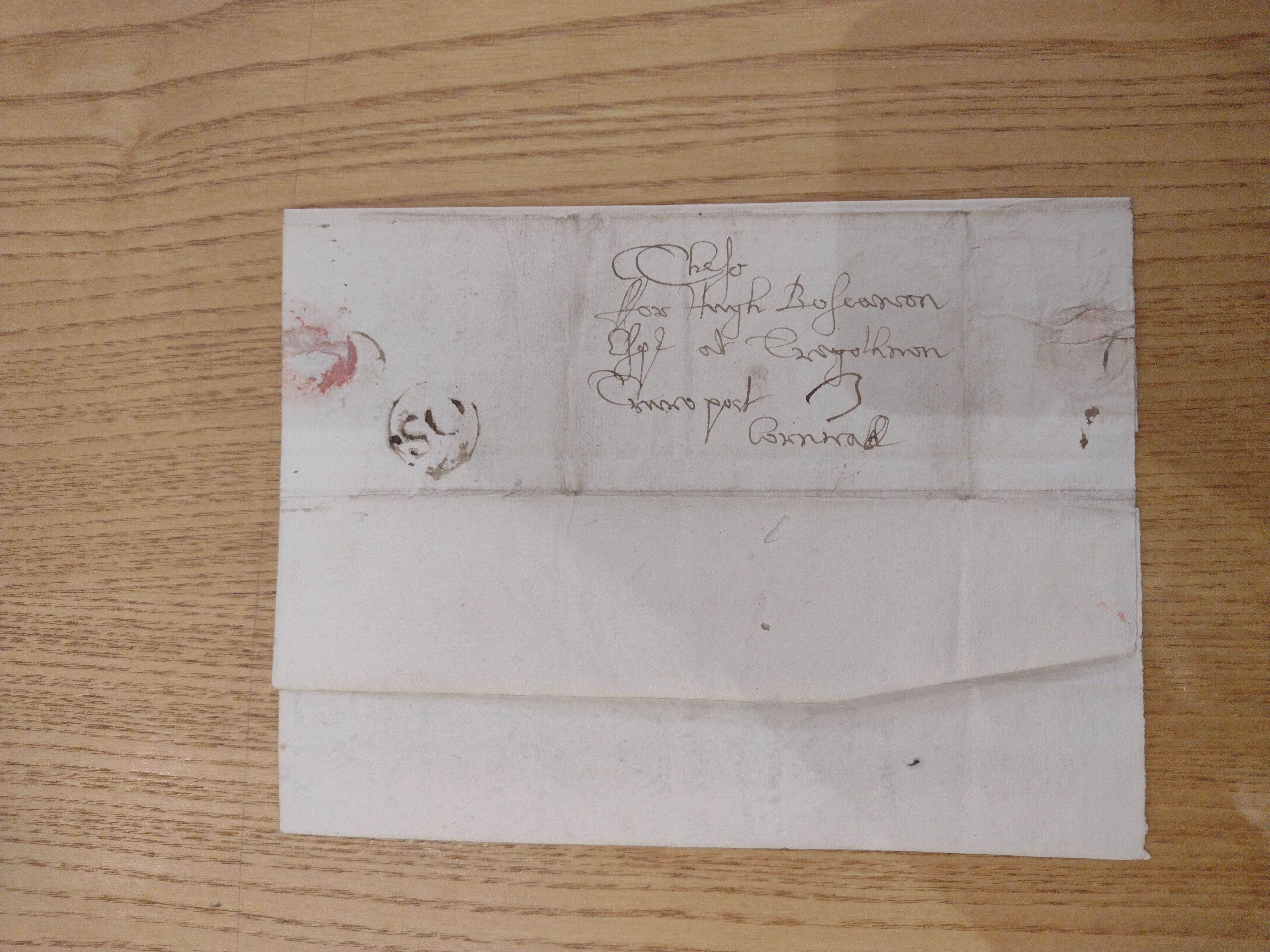 Image #3 of letter: Anne Clinton to Hugh Boscawen, 10 January 1686