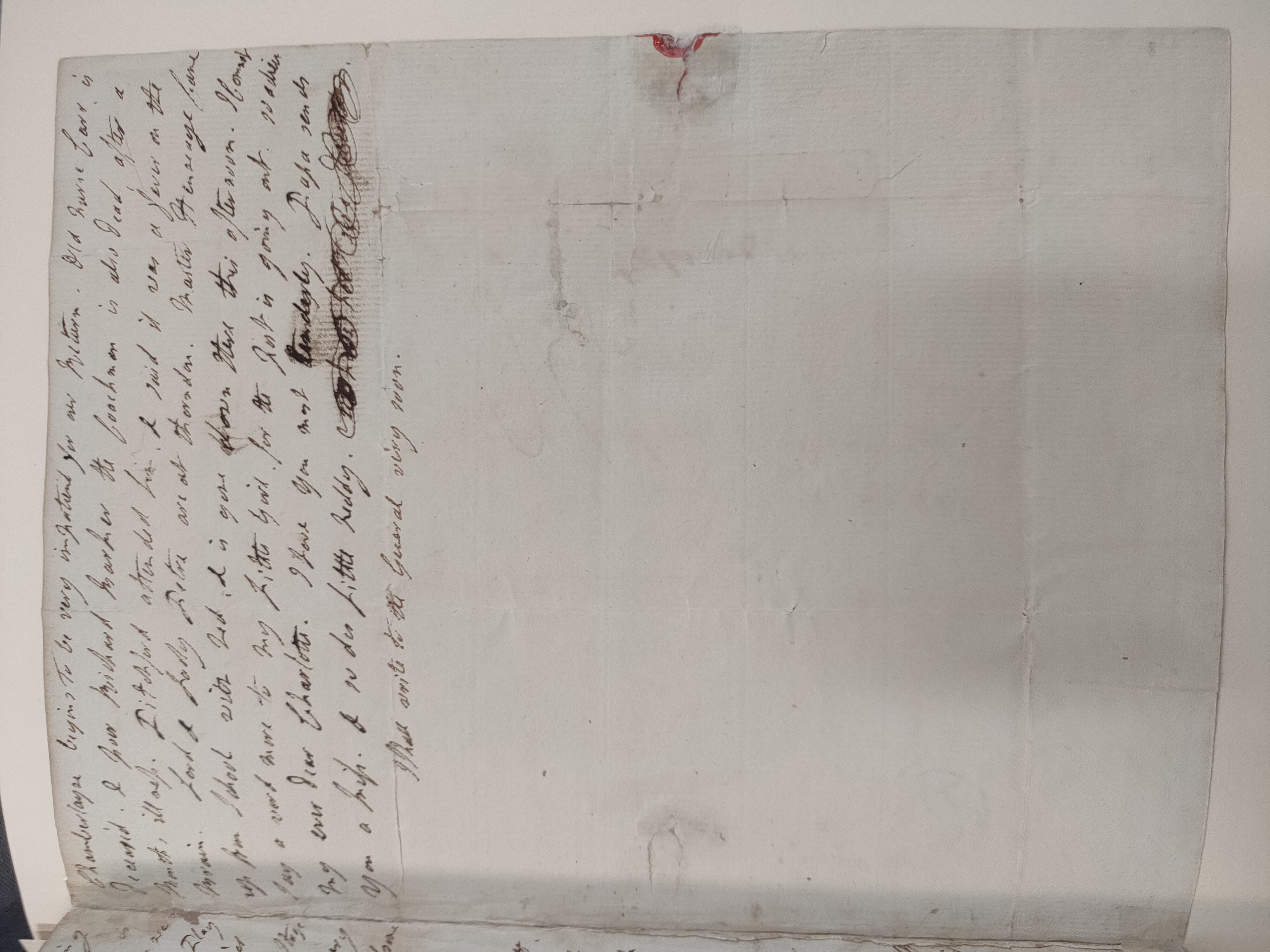 Image #3 of letter: Lady Frances Jerningham to Charlotte Jerningham, 24 December 1784