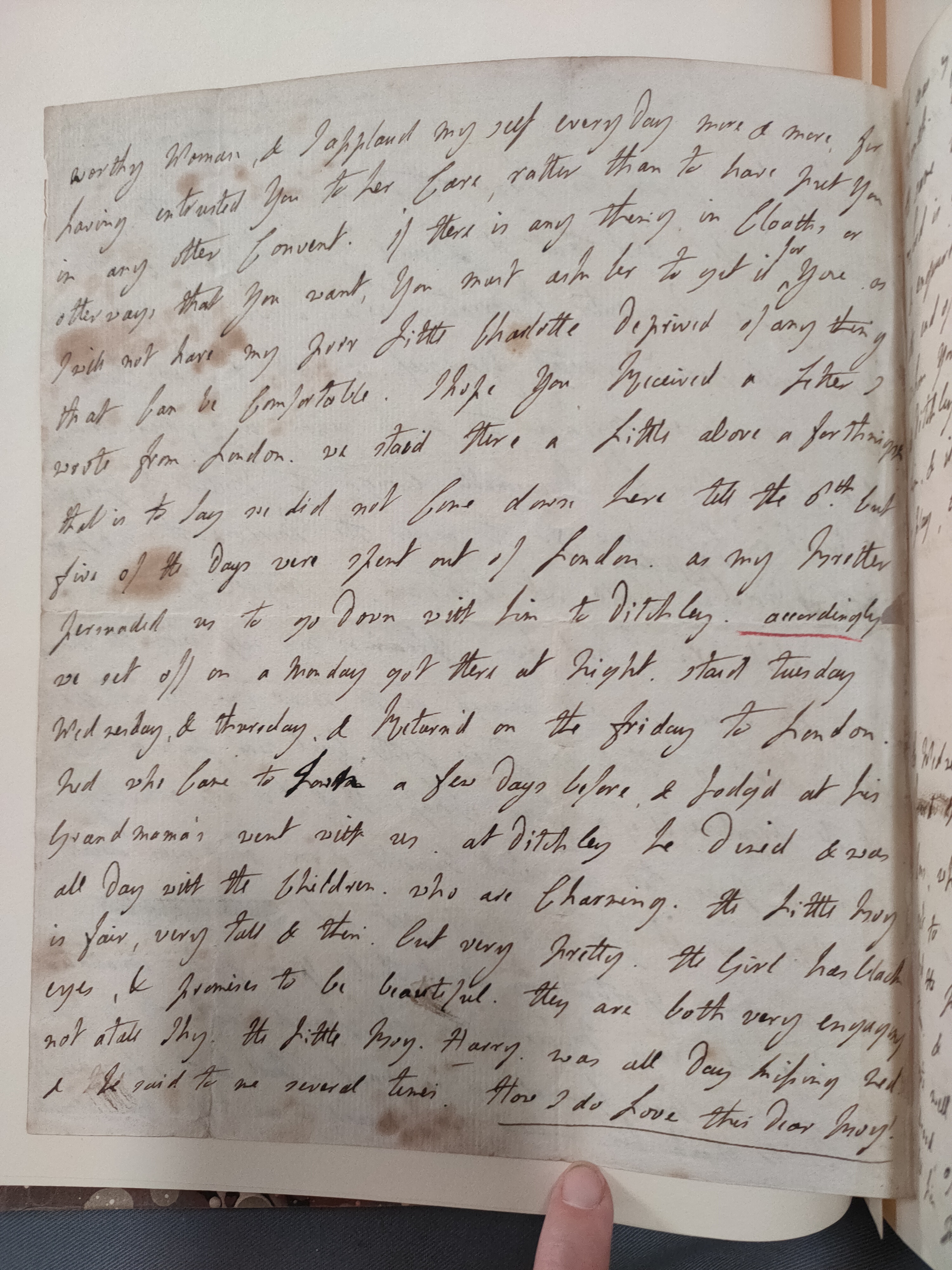 Image #2 of letter: Lady Frances Jerningham to Charlotte Jerningham, 12 January 1785