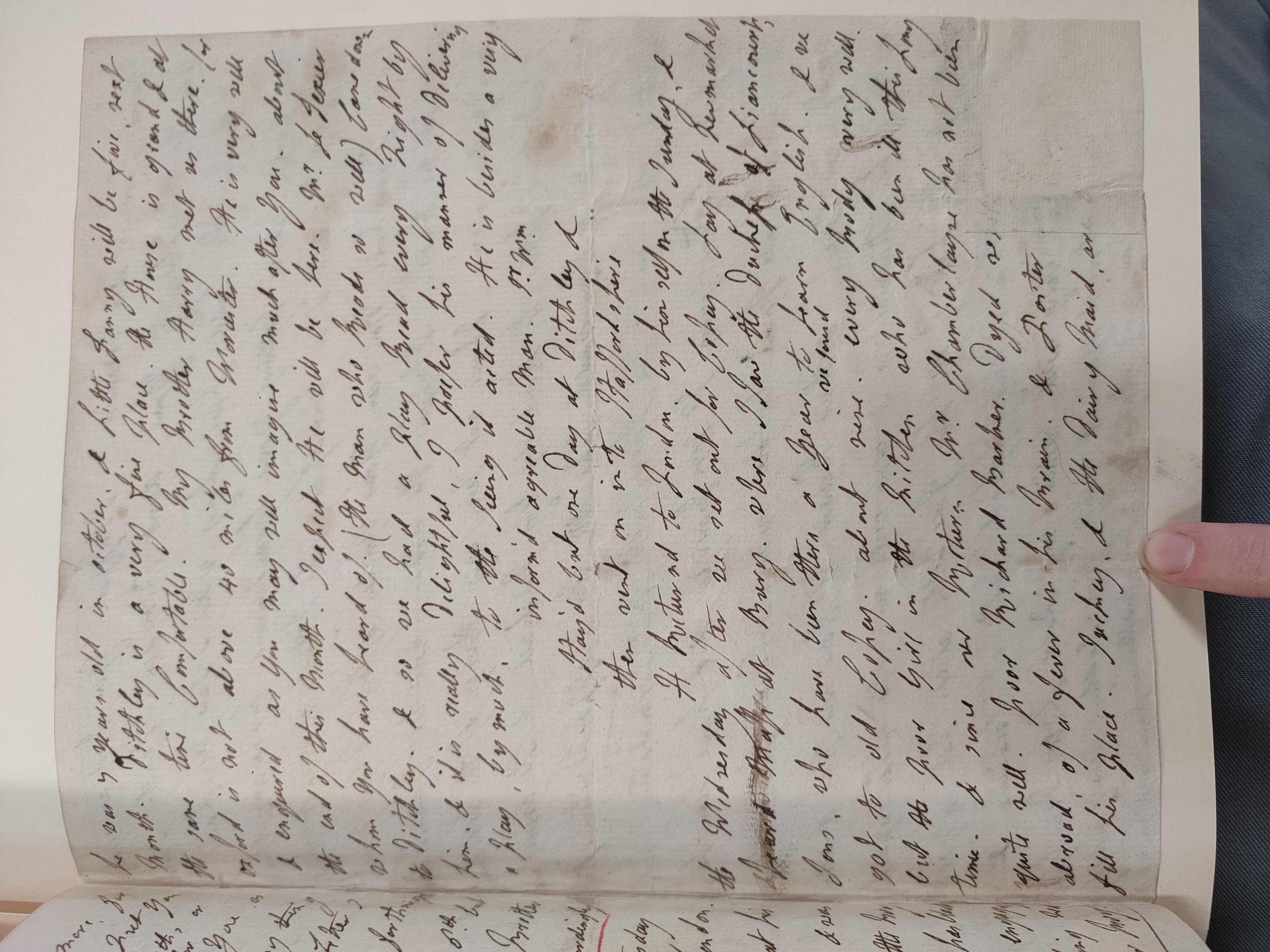 Image #3 of letter: Lady Frances Jerningham to Charlotte Jerningham, 12 January 1785