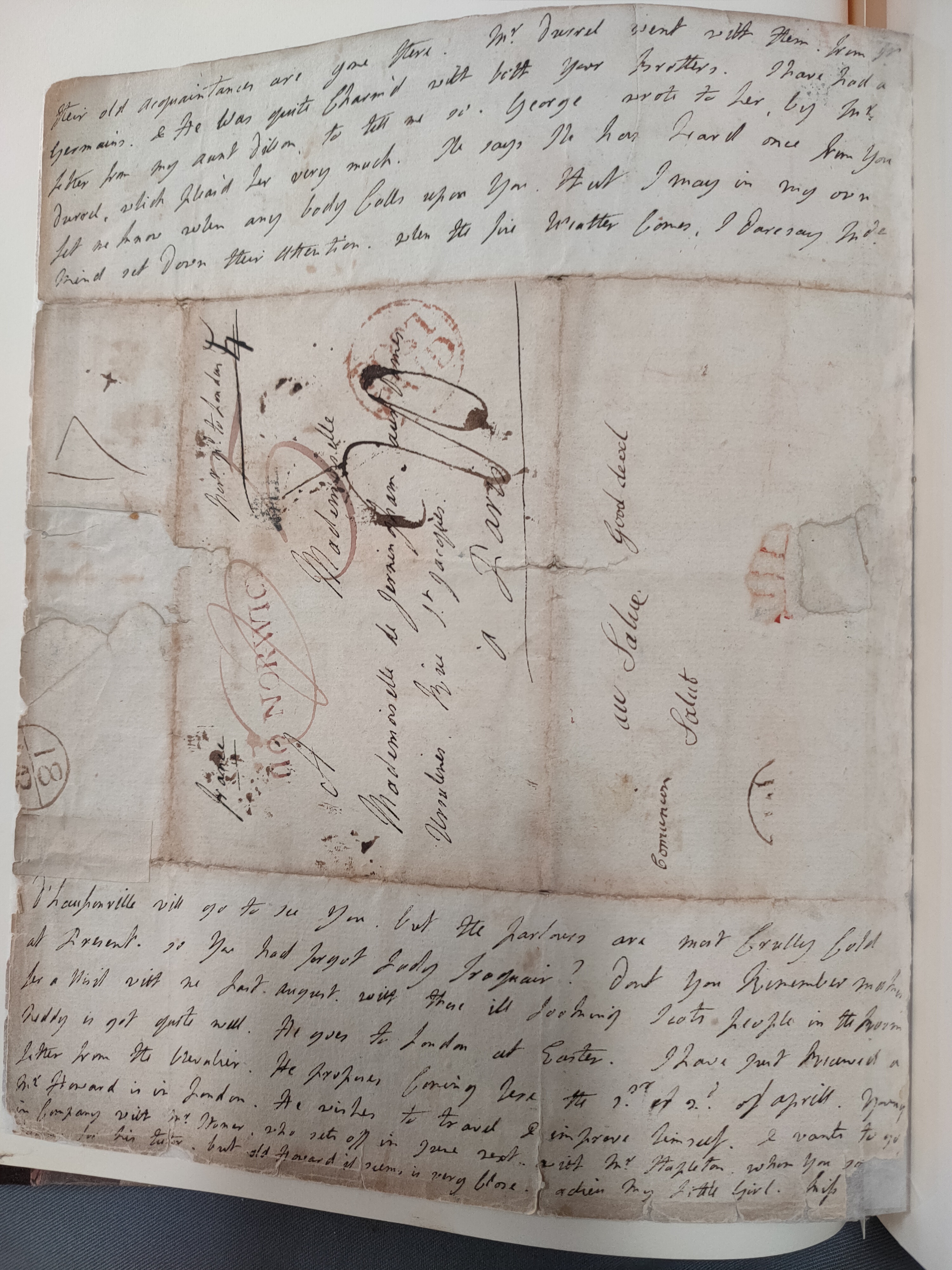 Image #4 of letter: Lady Jerningham to Charlotte, 15 March 1785