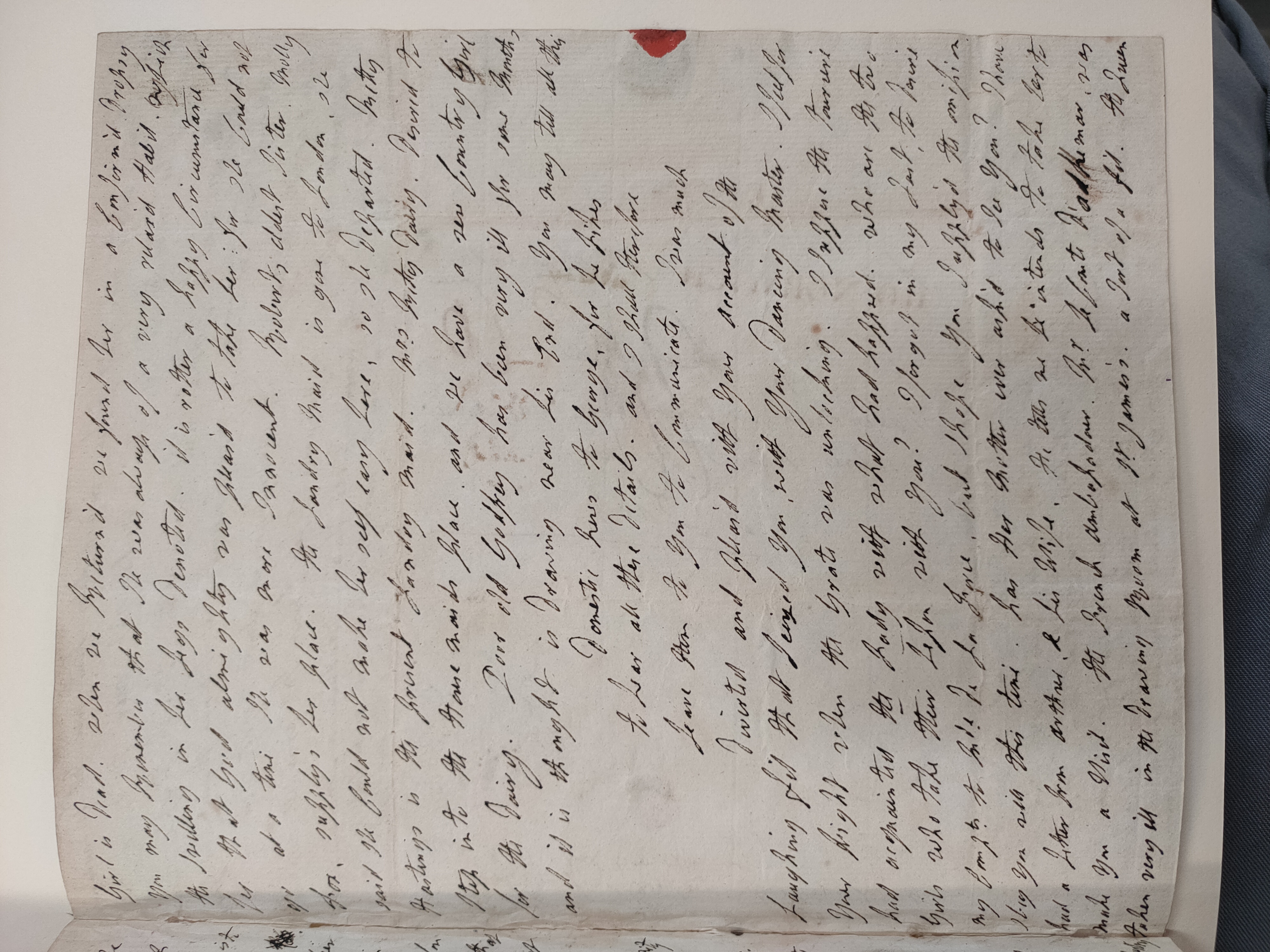 Image #3 of letter: Lady Frances Jerningham to Charlotte Jerningham, 6 April 1785