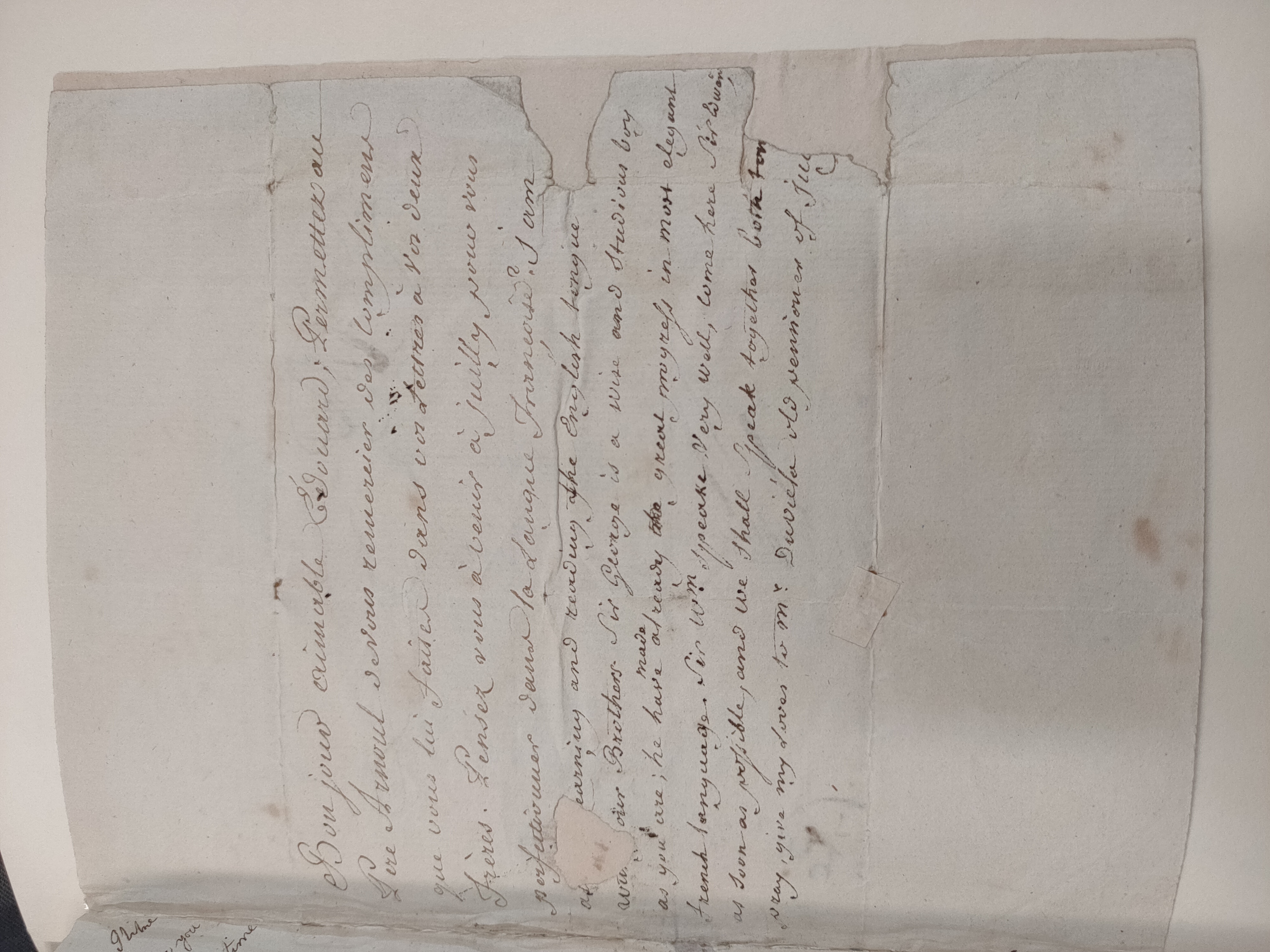 Image #3 of letter: George Jerningham to Edward Jerningham (the younger), 15 April 1785