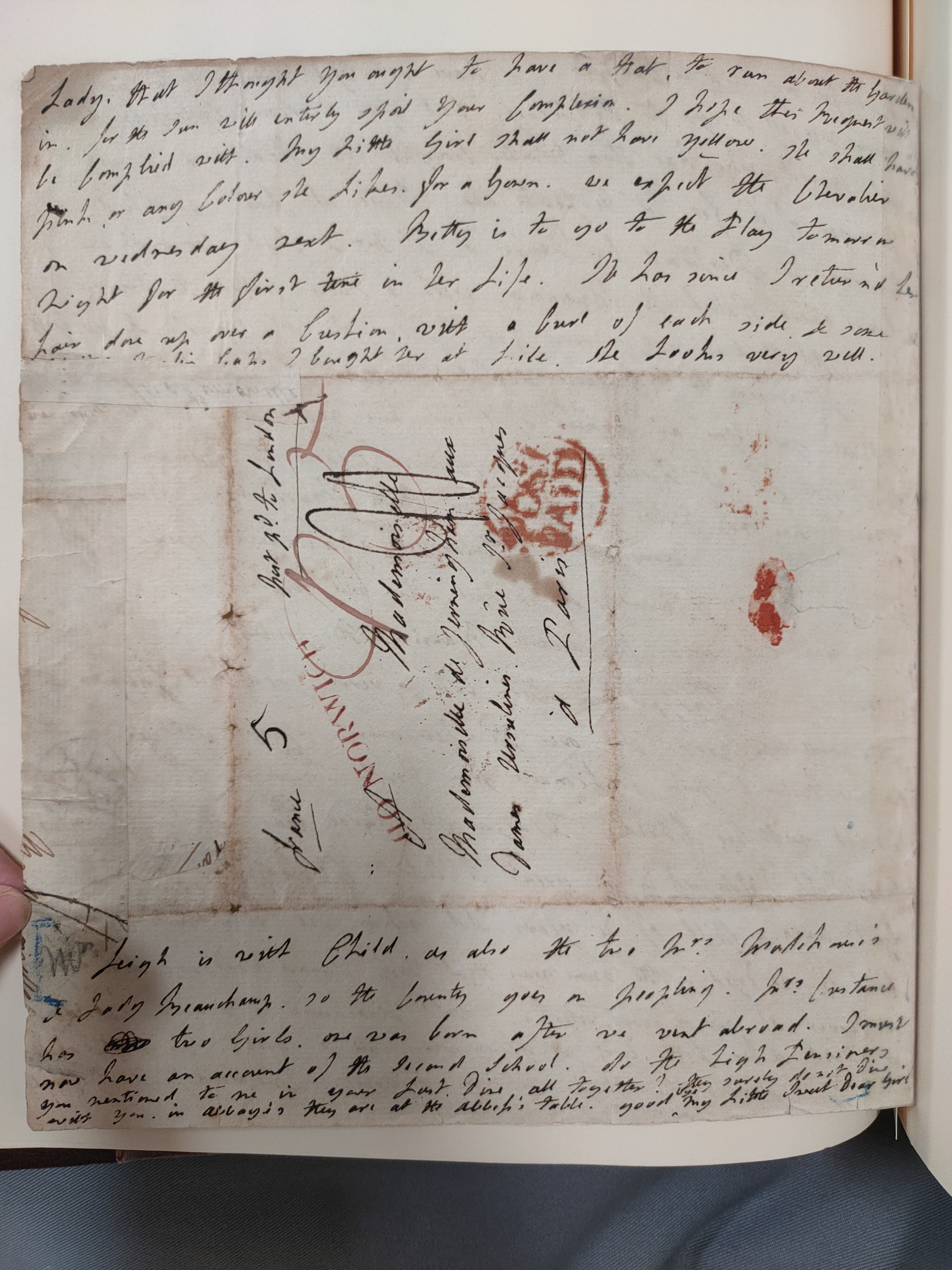Image #4 of letter: Lady Frances Jerningham to Charlotte Jerningham, 17 April 1785
