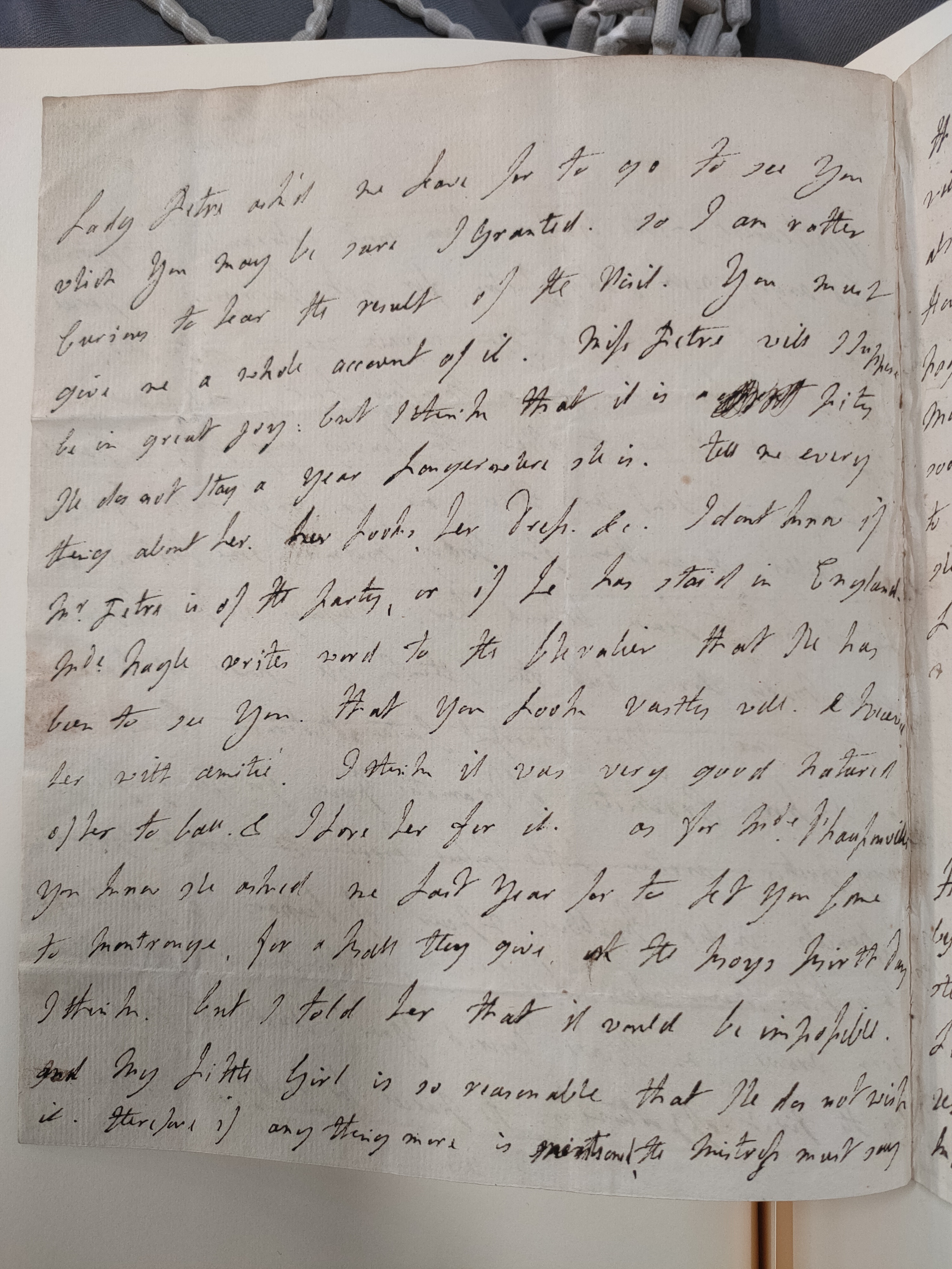 Image #2 of letter: Lady Frances Jerningham to Charlotte Jerningham, 12 May 1785