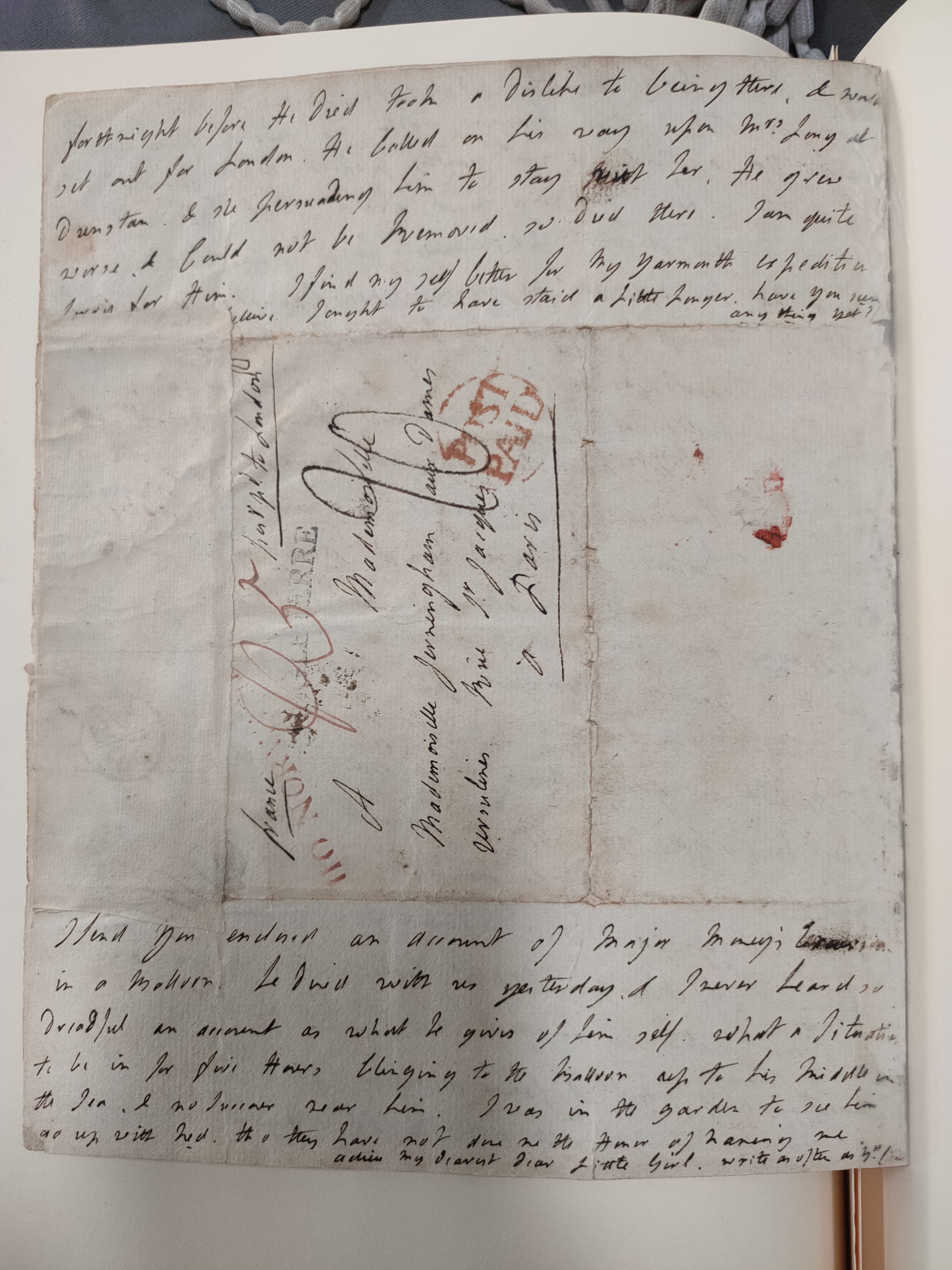 Image #4 of letter: Lady Frances Jerningham to Charlotte Jerningham, 22 August 1785