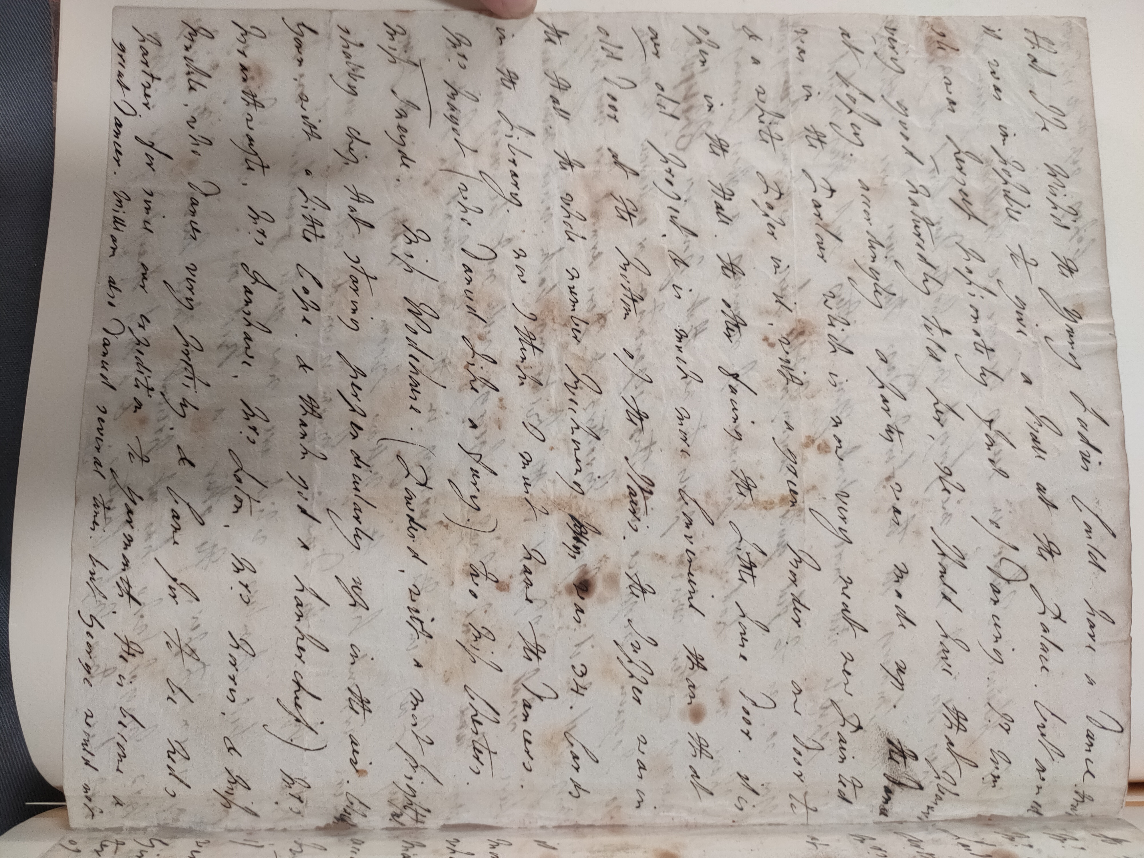 Image #2 of letter: Lady Frances Jerningham to Charlotte Jerningham, 15 September 1785