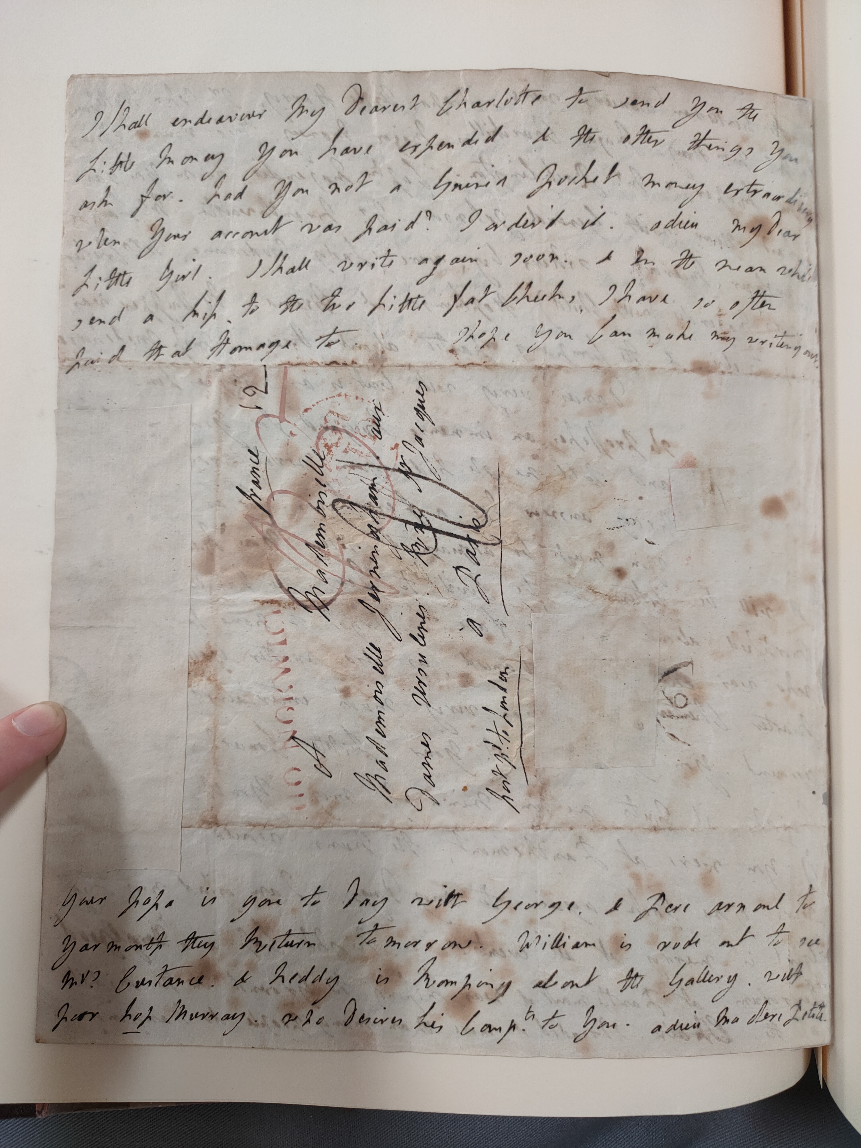 Image #4 of letter: Lady Frances Jerningham to Charlotte Jerningham, 15 September 1785