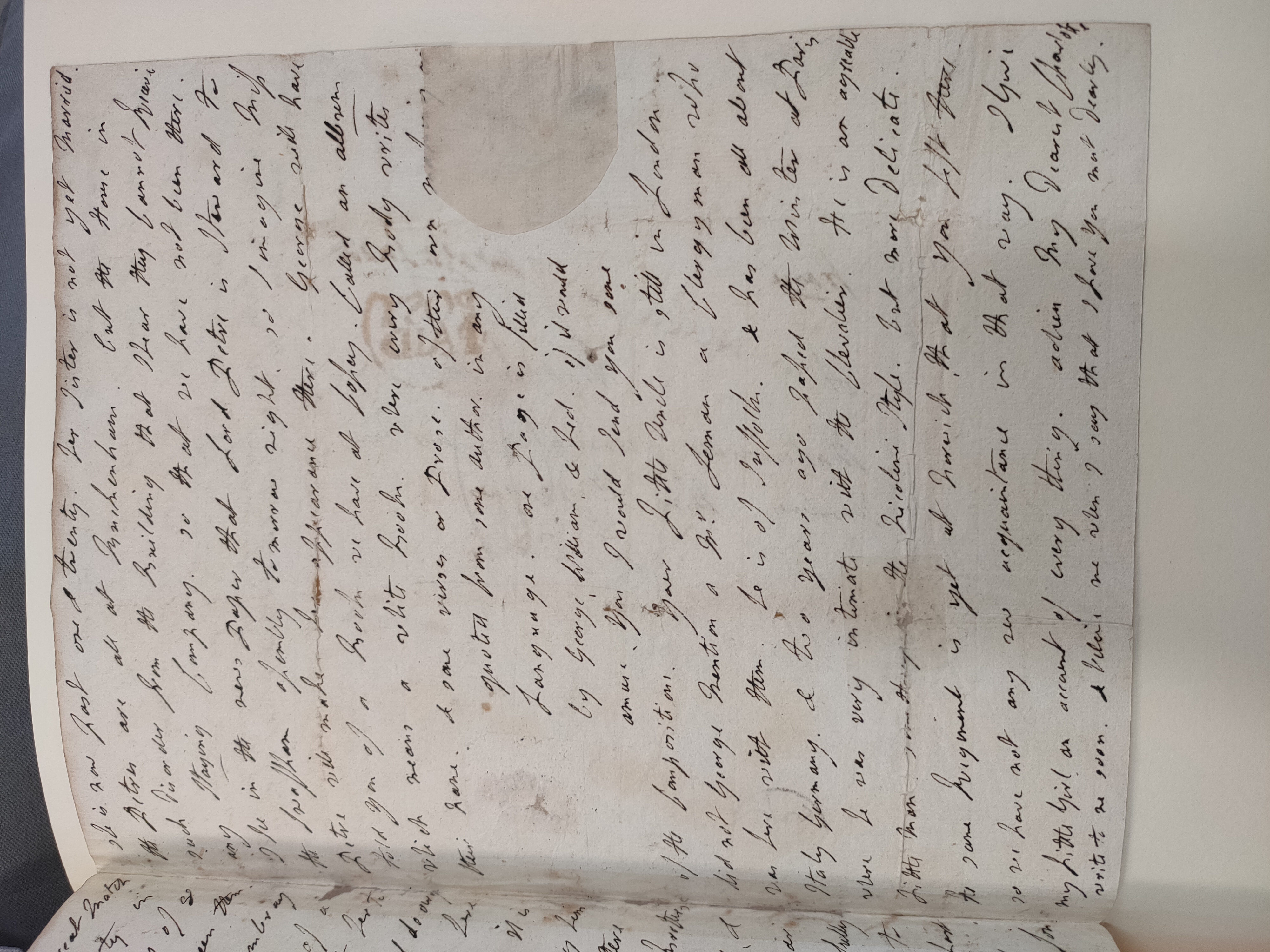 Image #3 of letter: Lady Frances Jerningham to Charlotte Jerningham, 14 November 1785