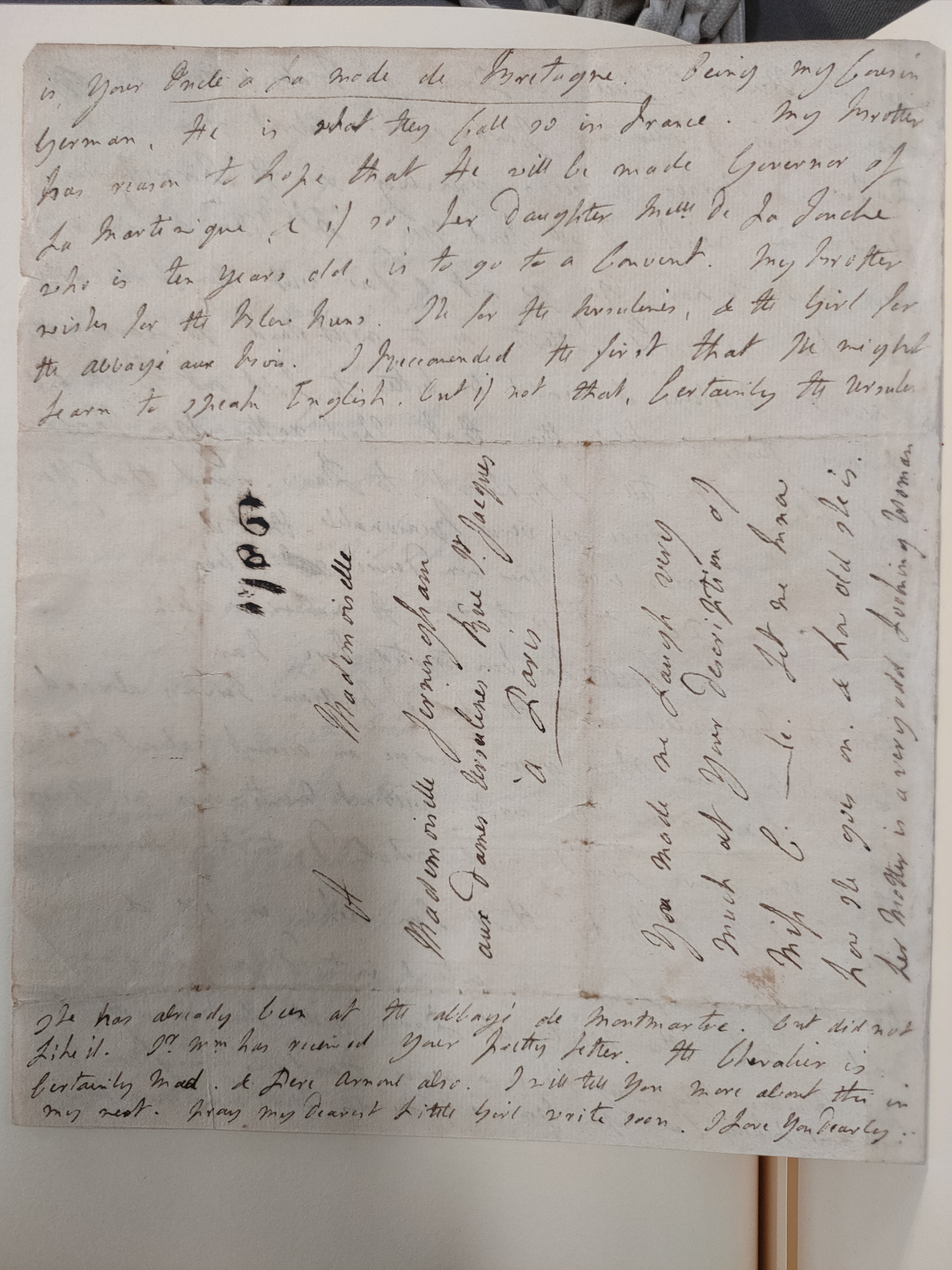 Image #4 of letter: Lady Frances Jerningham to Charlotte Jerningham, 2 January 1786