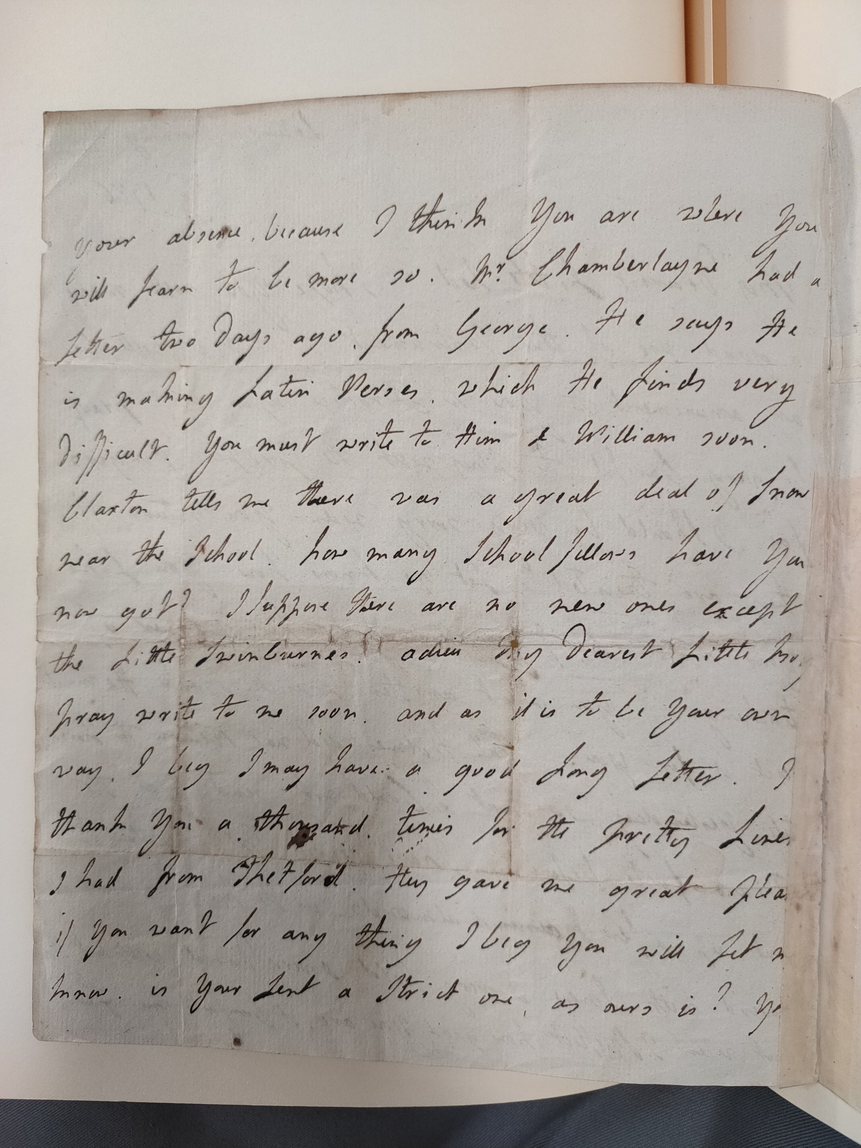 Image #2 of letter: Lady Frances Jerningham to  Edward Jerningham the younger, 4 February 1786